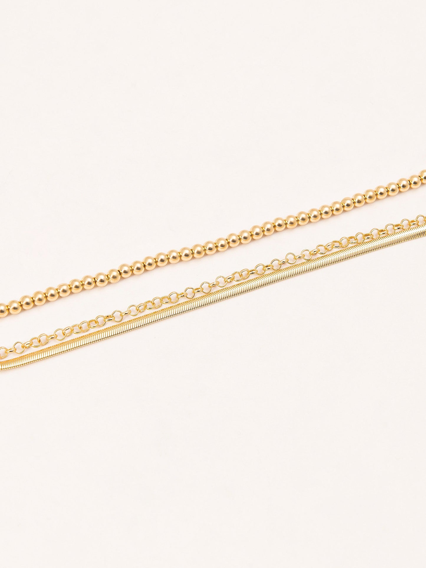 Metallic Bracelet Set