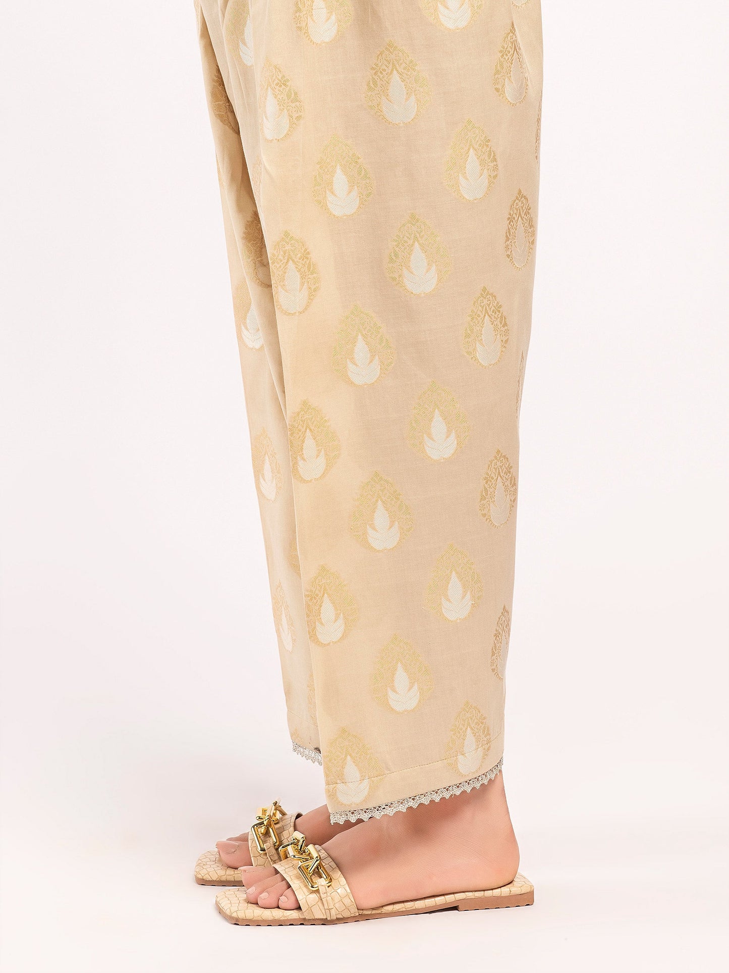 Printed Jacquard Shalwar