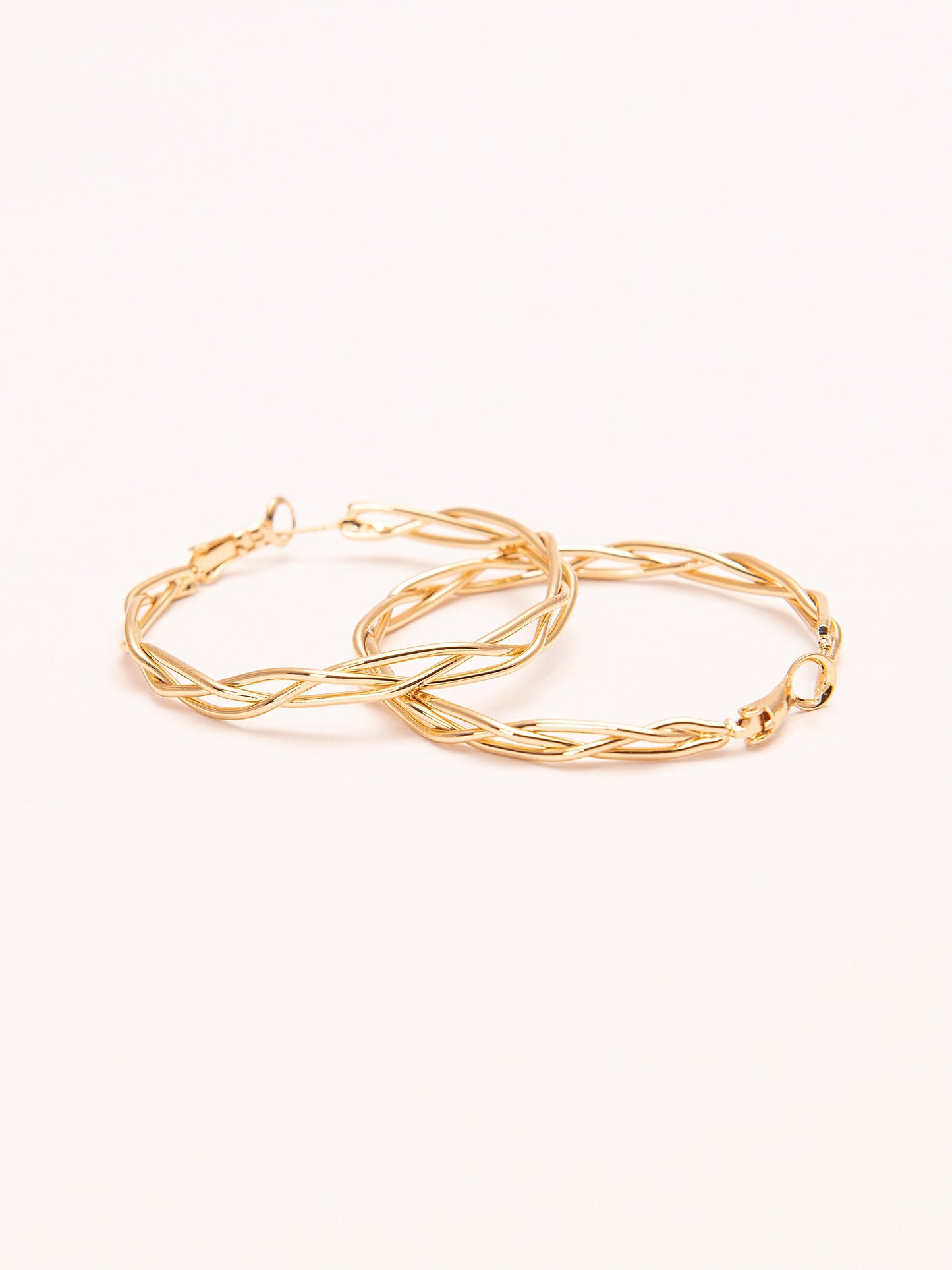 Tangled Hoop Earrings