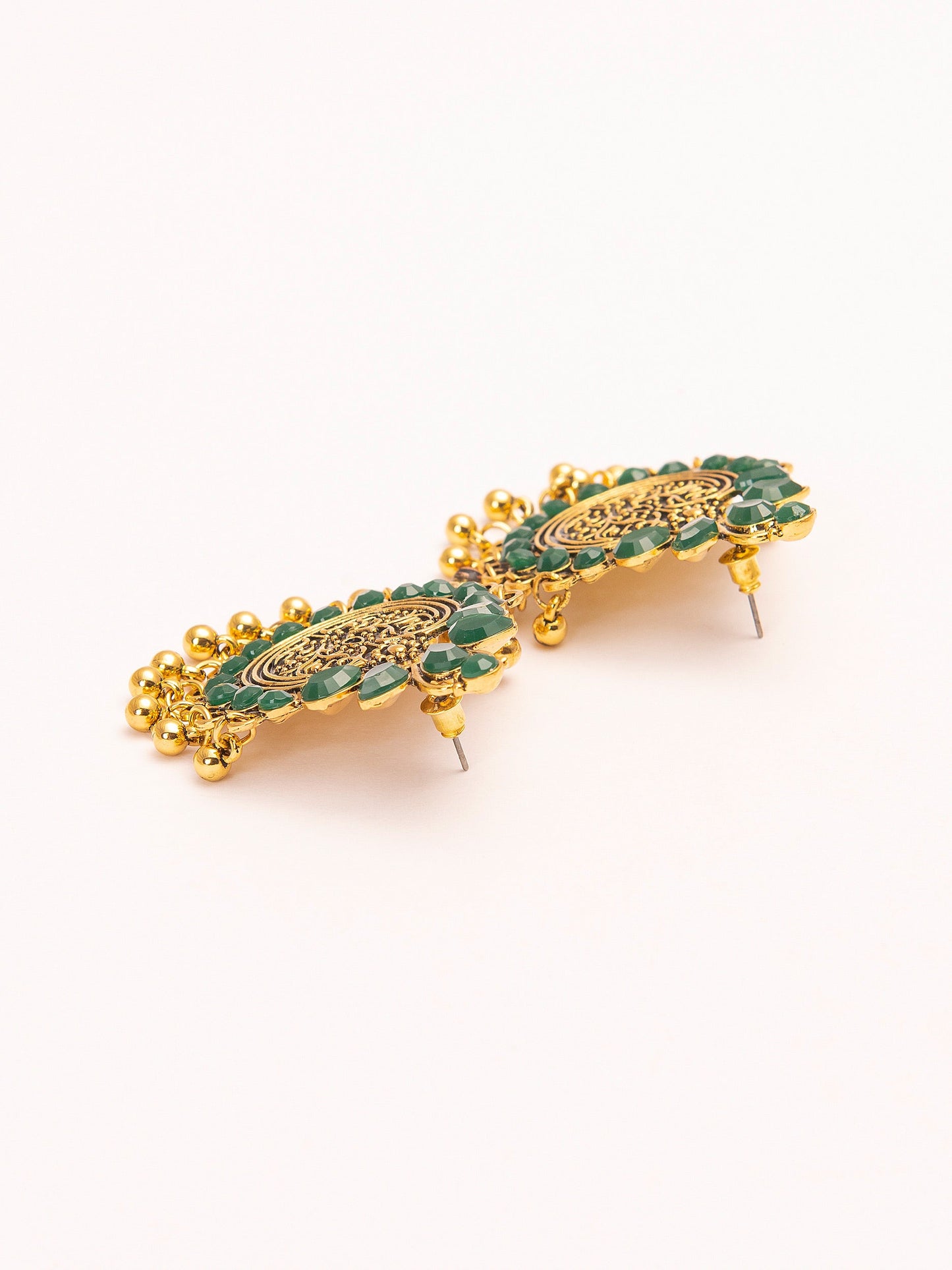 Embellished Antique Jhumkas