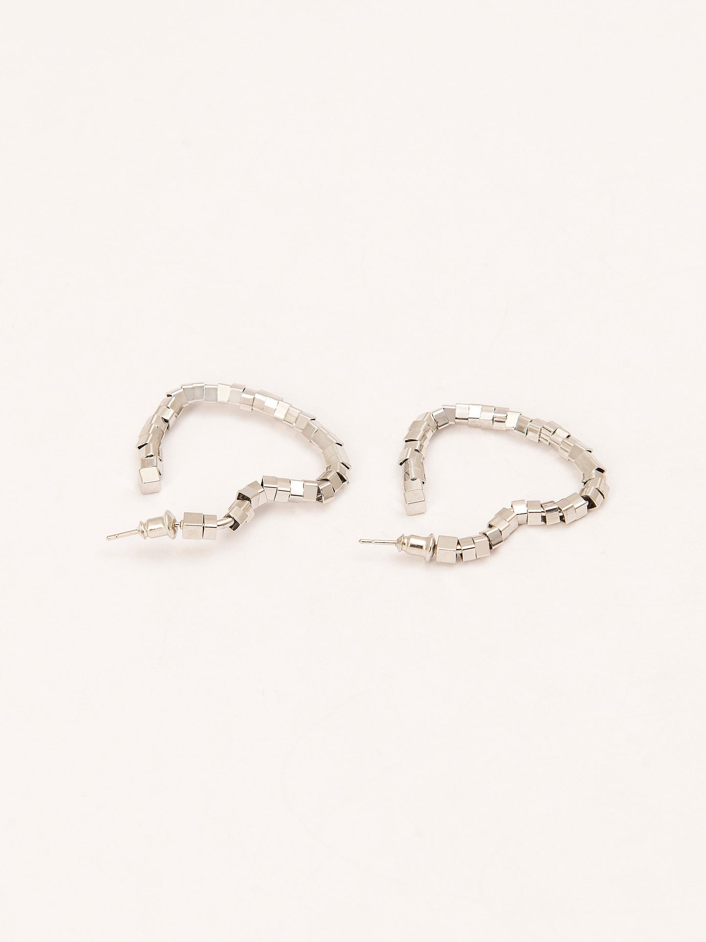 Chained Heart Earrings