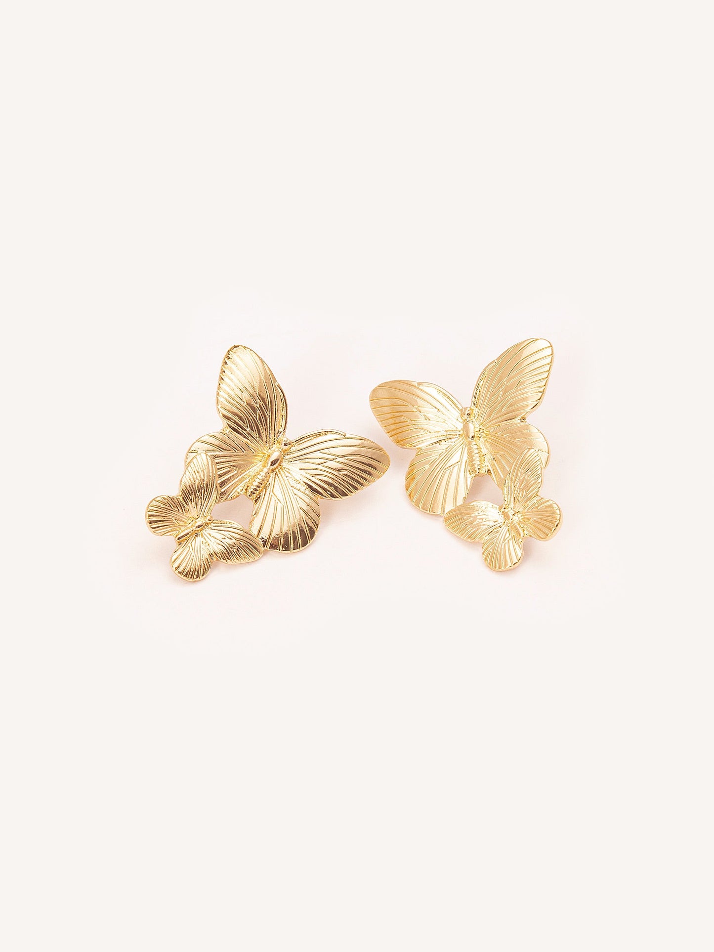 Metallic Butterfly Earrings