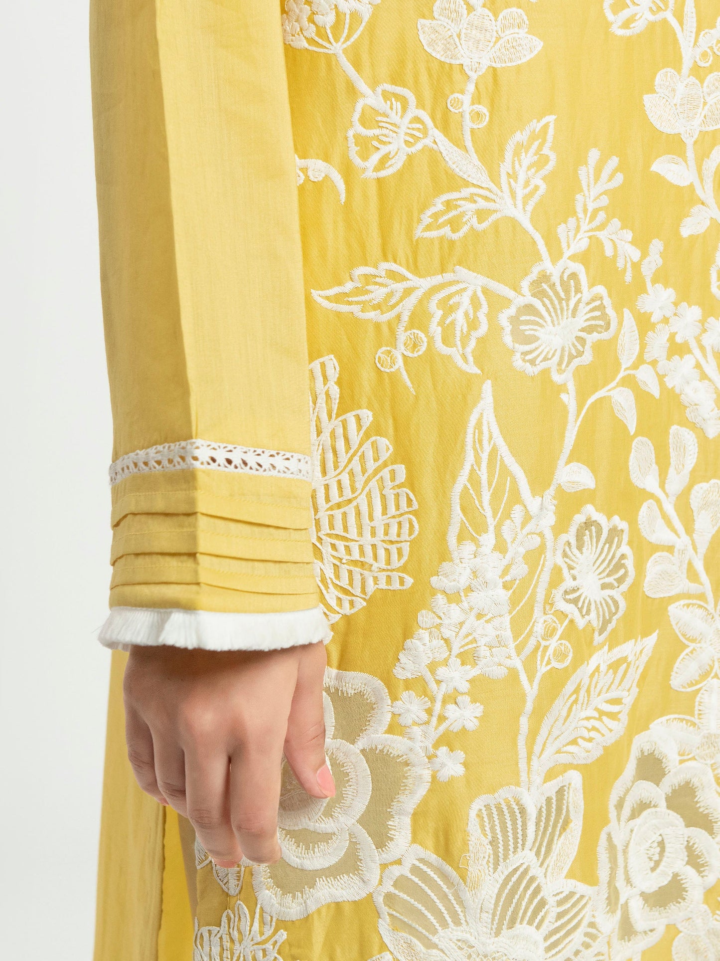 Embroidered 2 Piece Suit