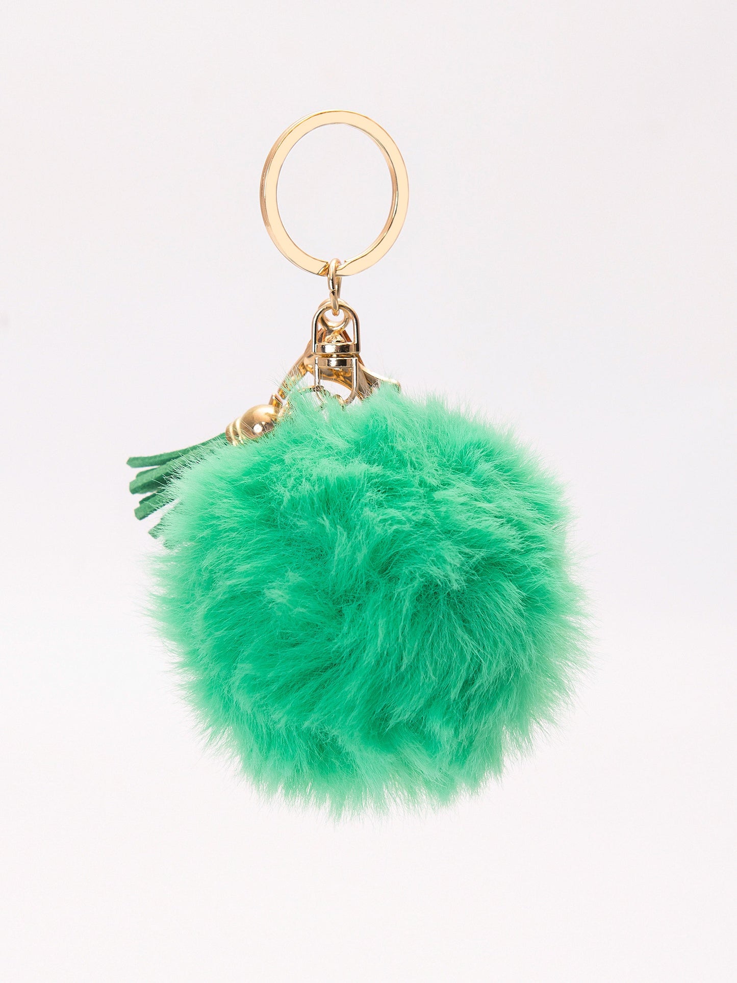 Tassled Pompom Keychain