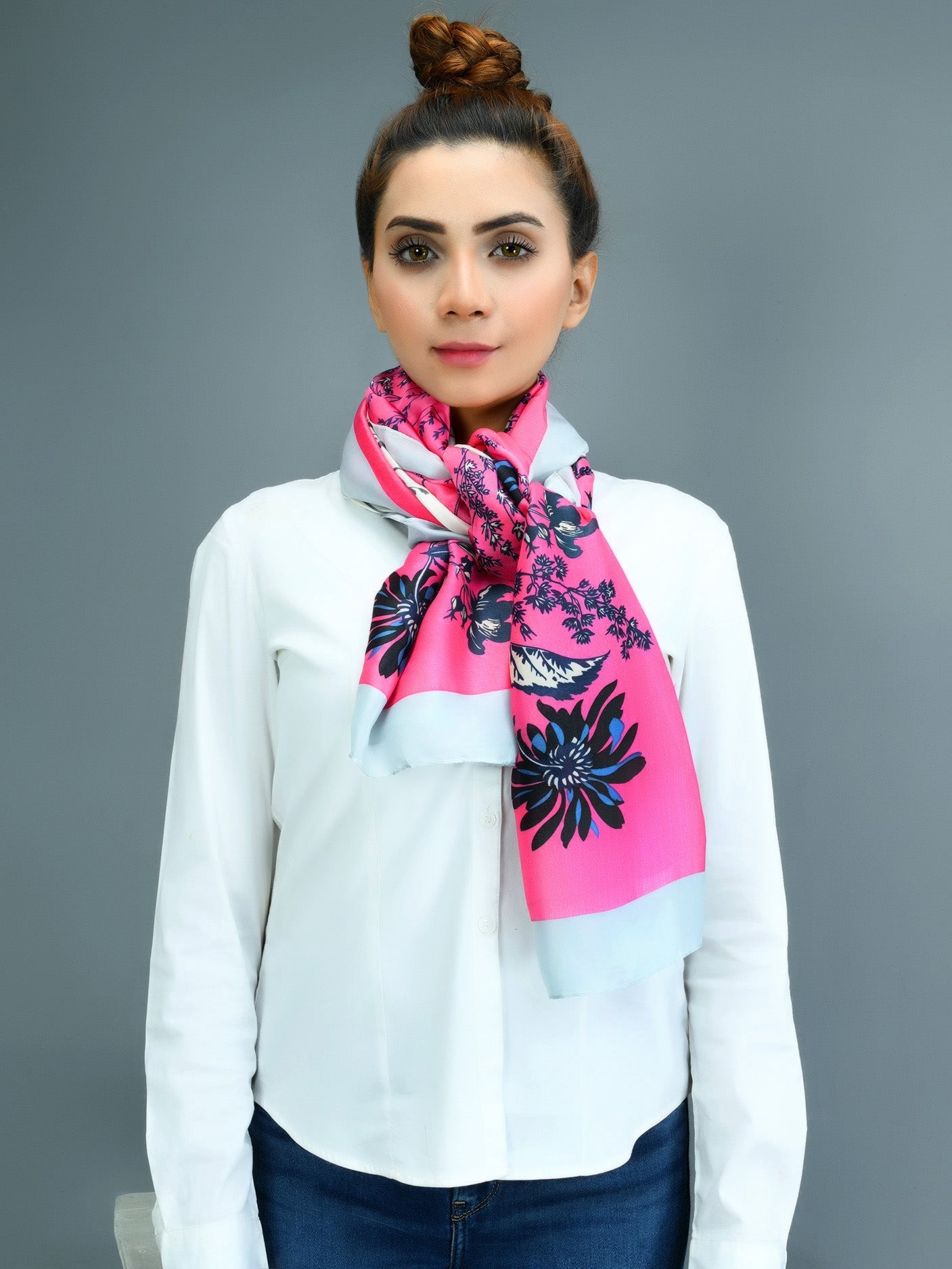Printed Silk Scarf