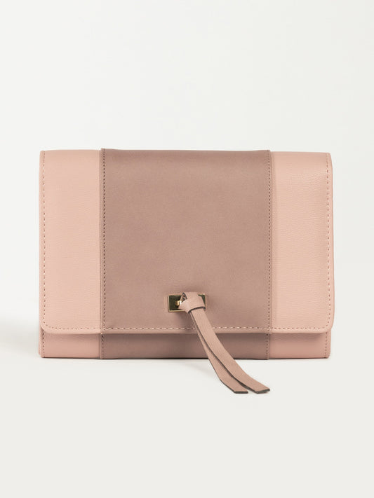 Two Tone Clutch Bag