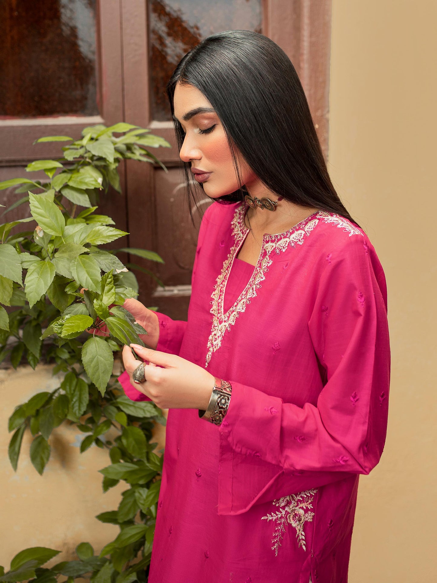 Embroidered Lawn Shirt