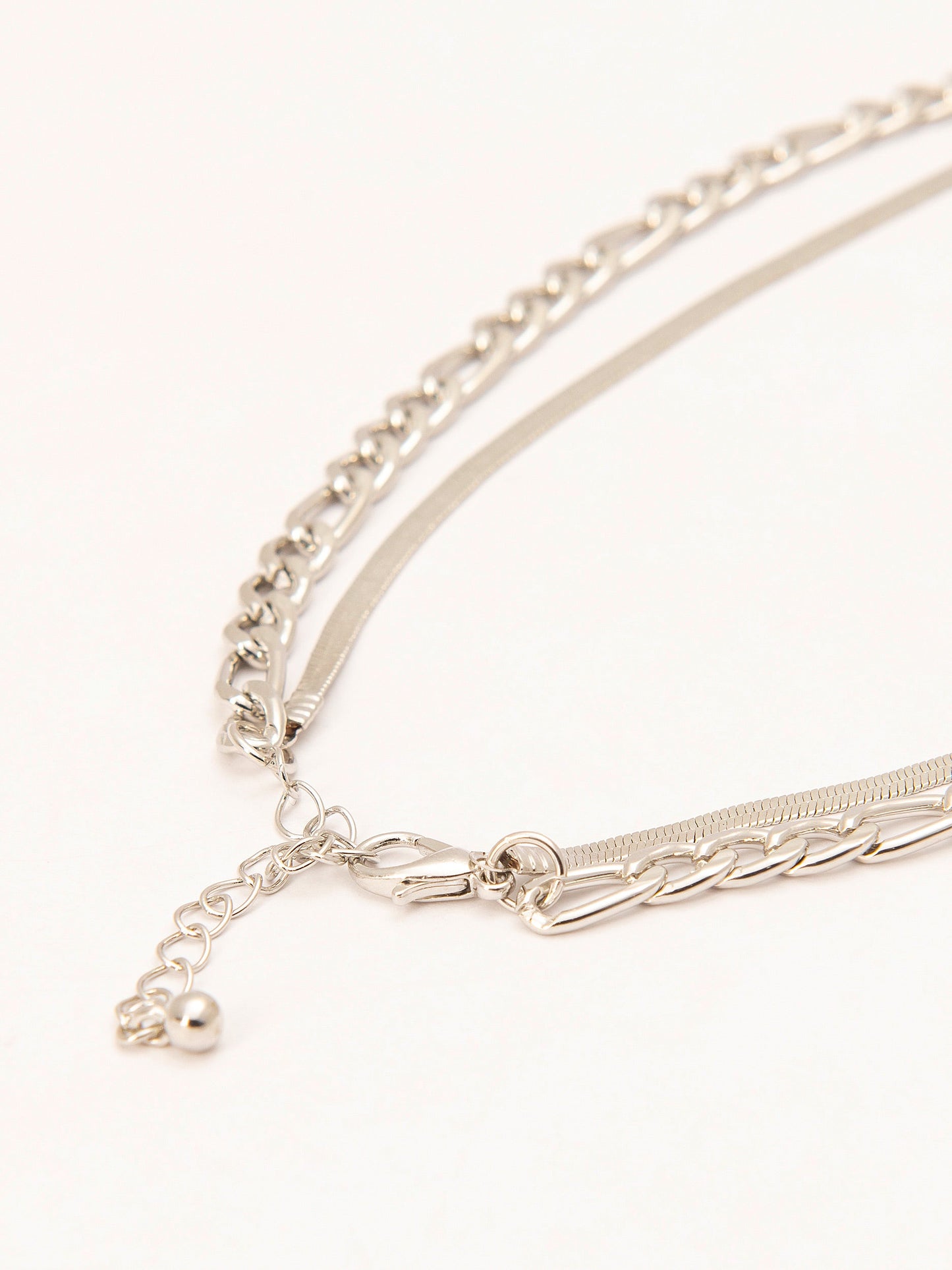 Metallic Layered Necklace