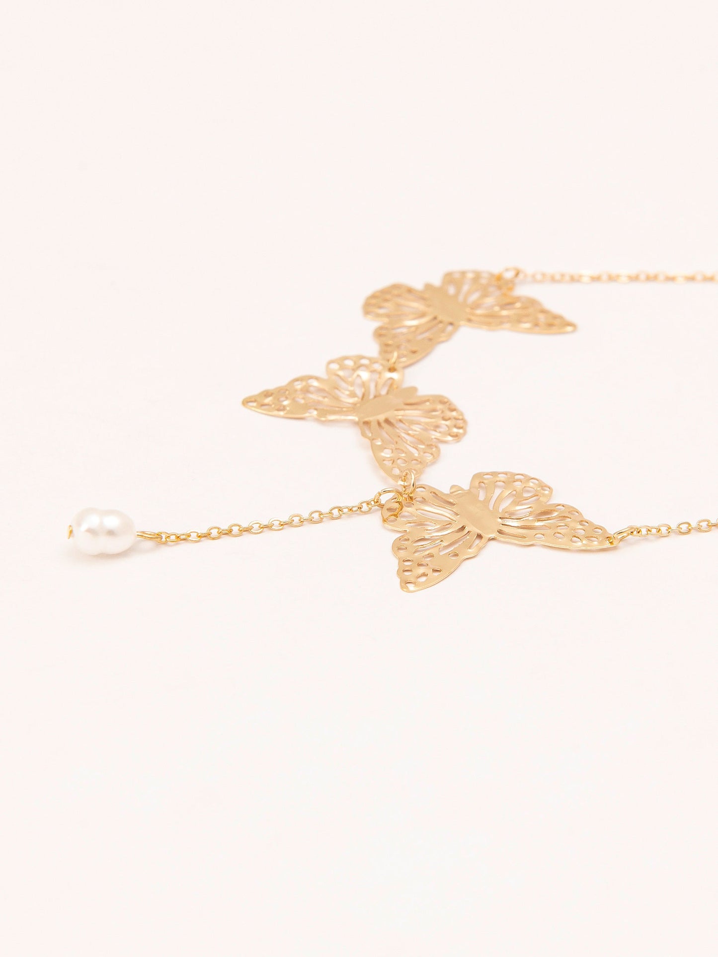 Fluttering Butterfly Necklace