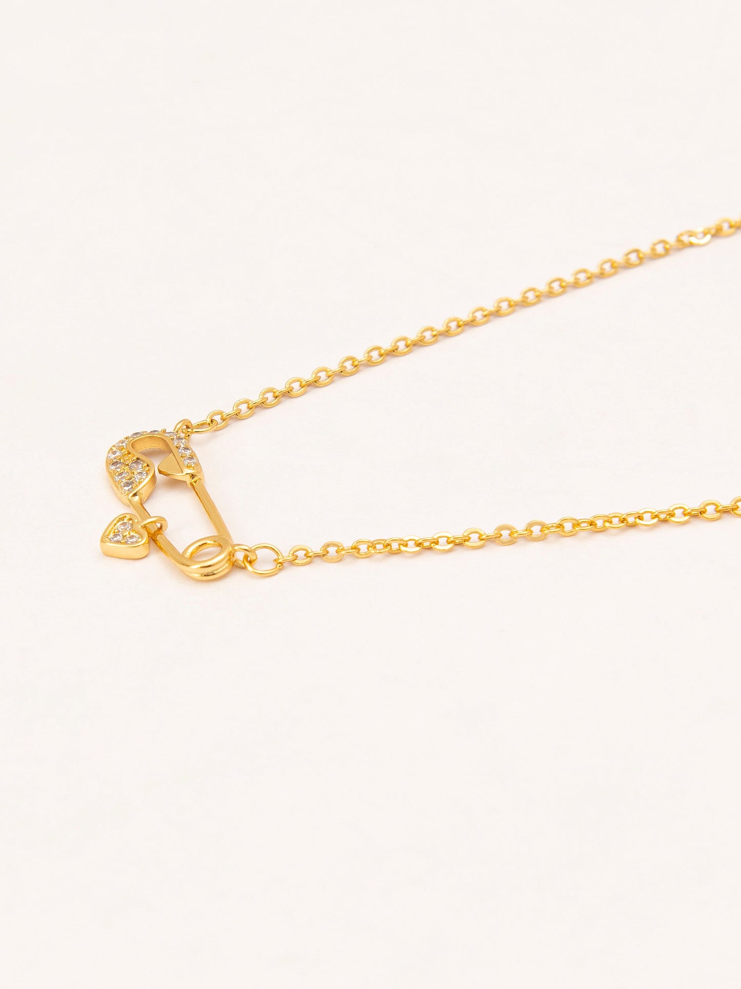 Safety Pin Necklace