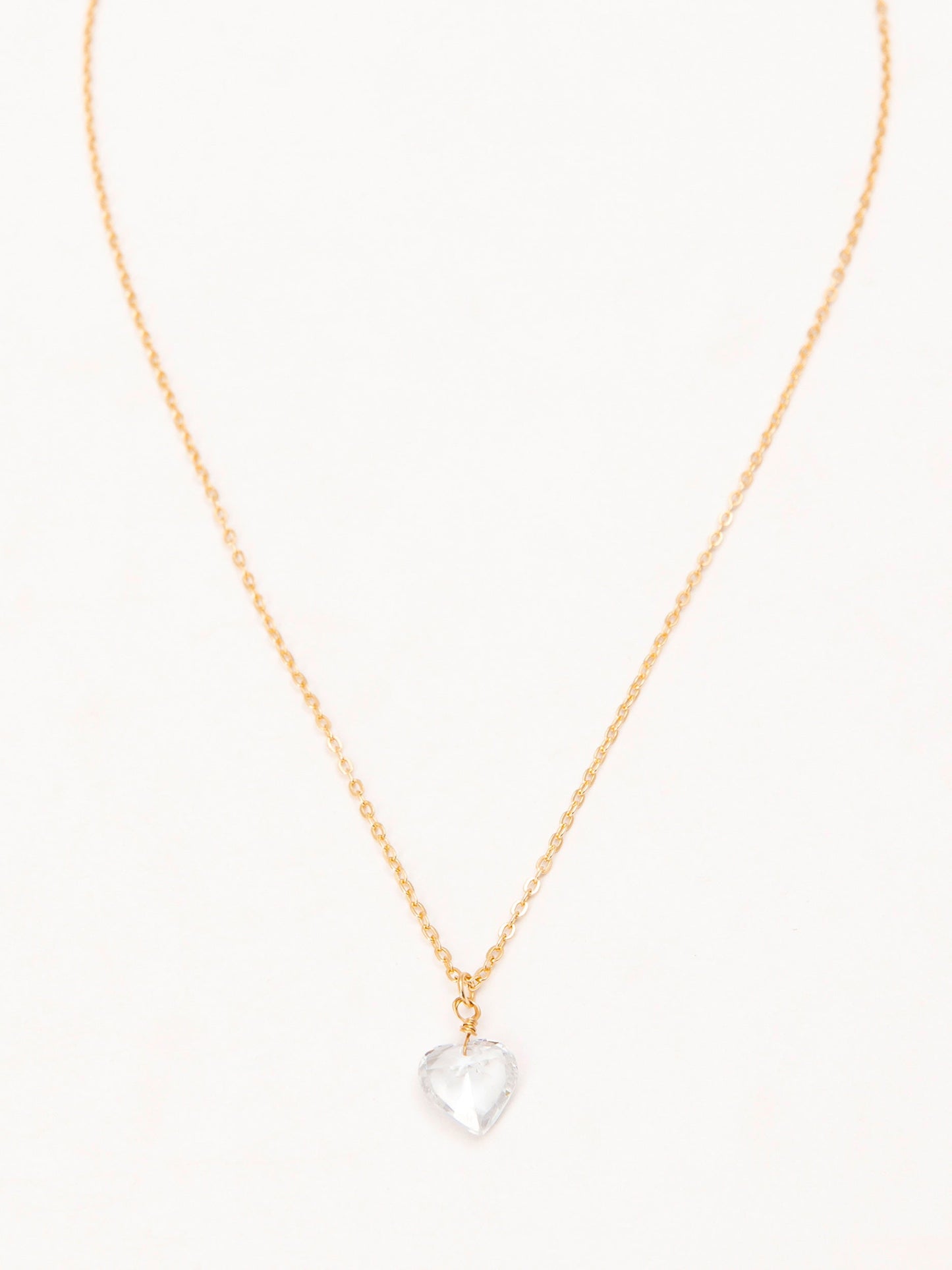 Crystal Heart Necklace