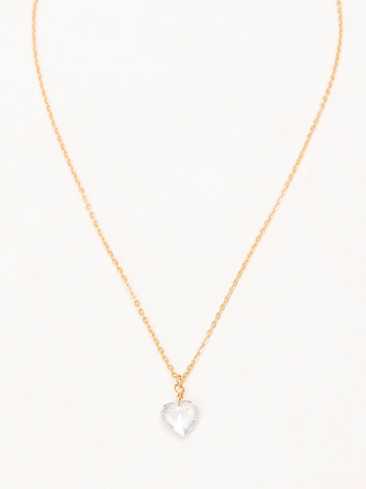 Crystal Heart Necklace