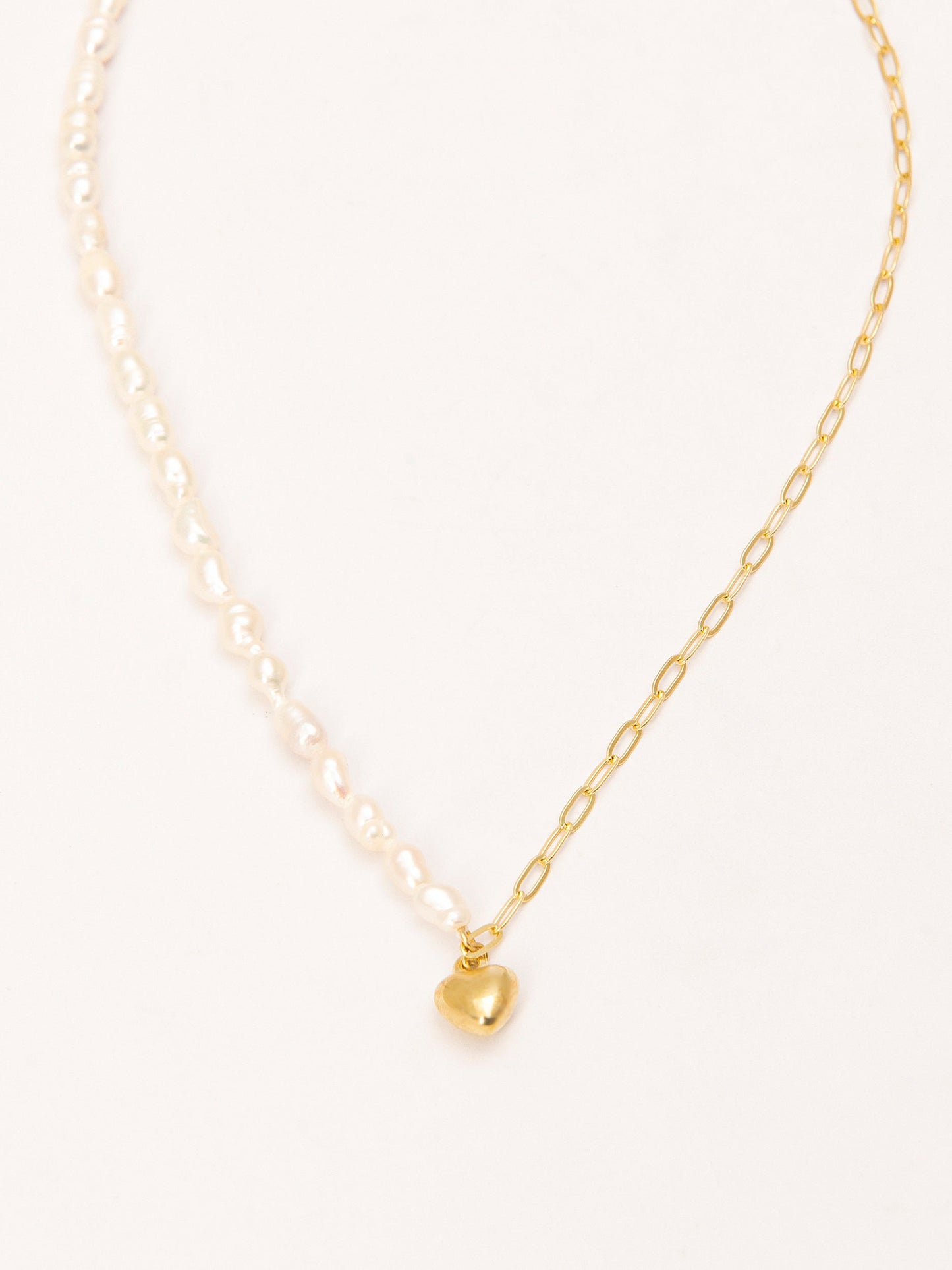 Pearl Hearl Necklace