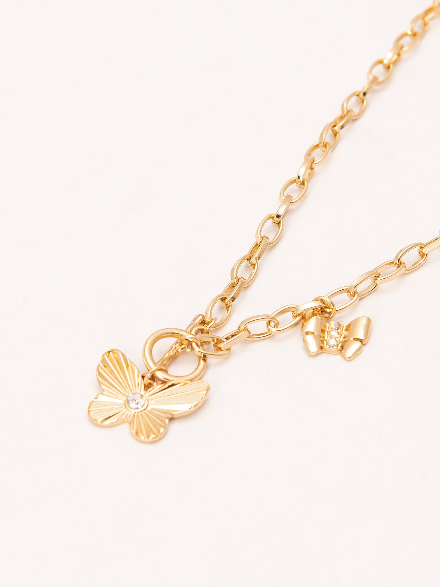 Embellished Butterfly Necklace