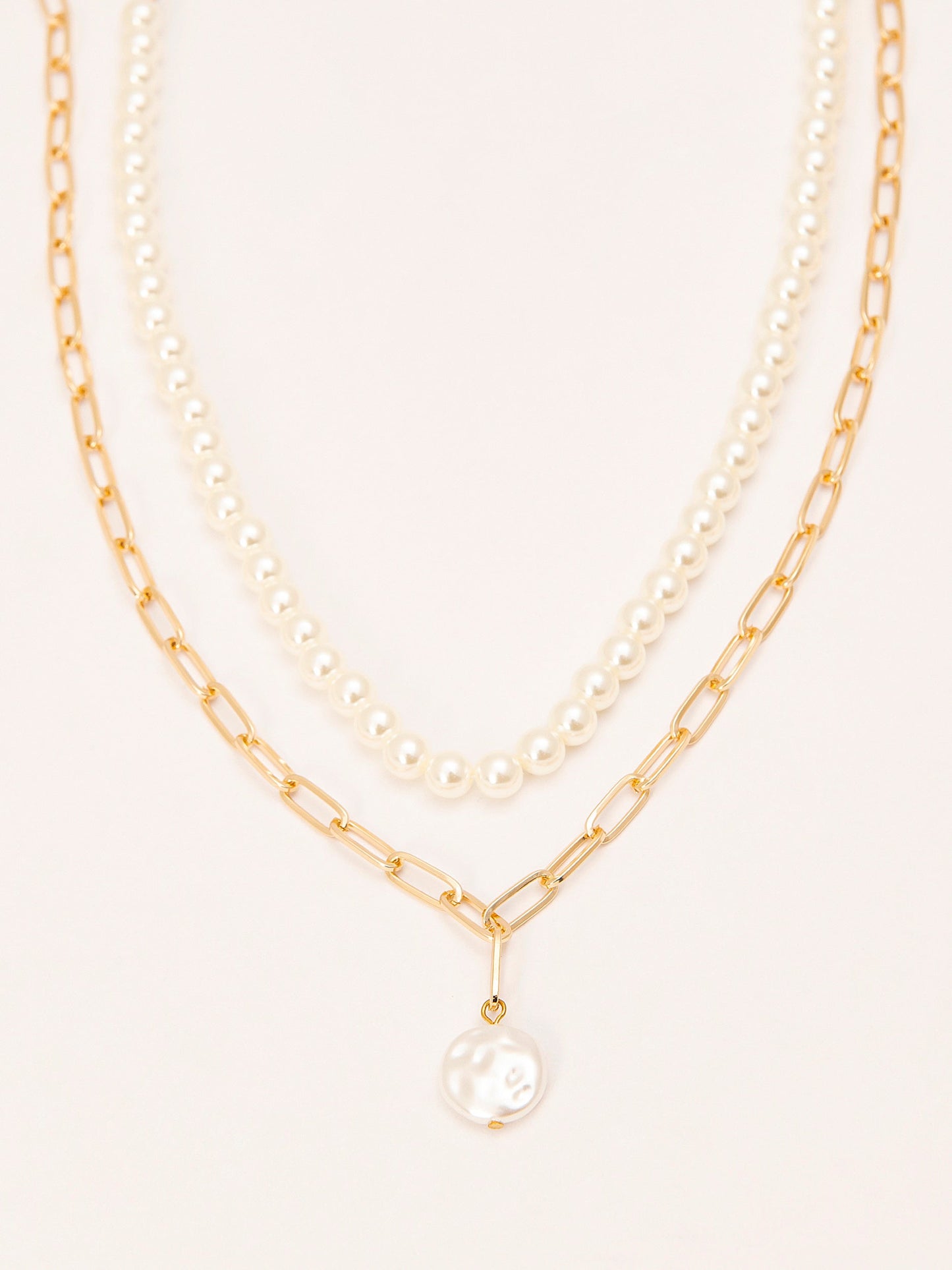 Pearl Layered Necklace