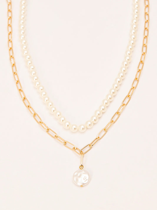 Pearl Layered Necklace