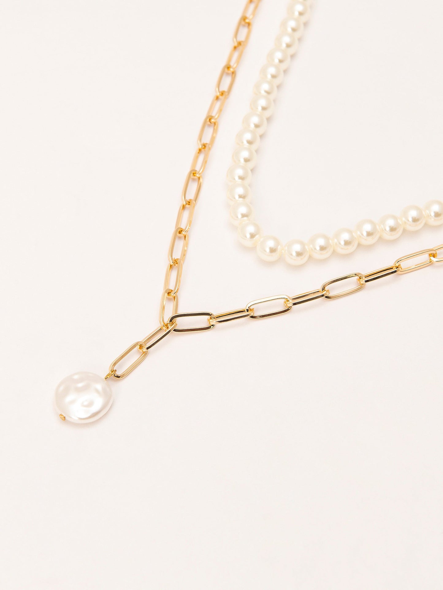 Pearl Layered Necklace