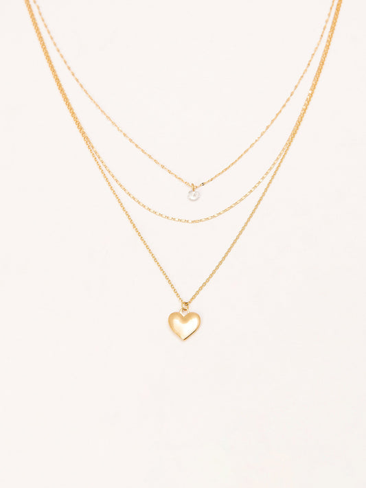 Heart Layered Necklace