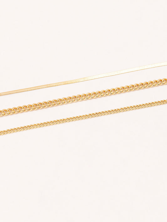 Golden Anklet Set