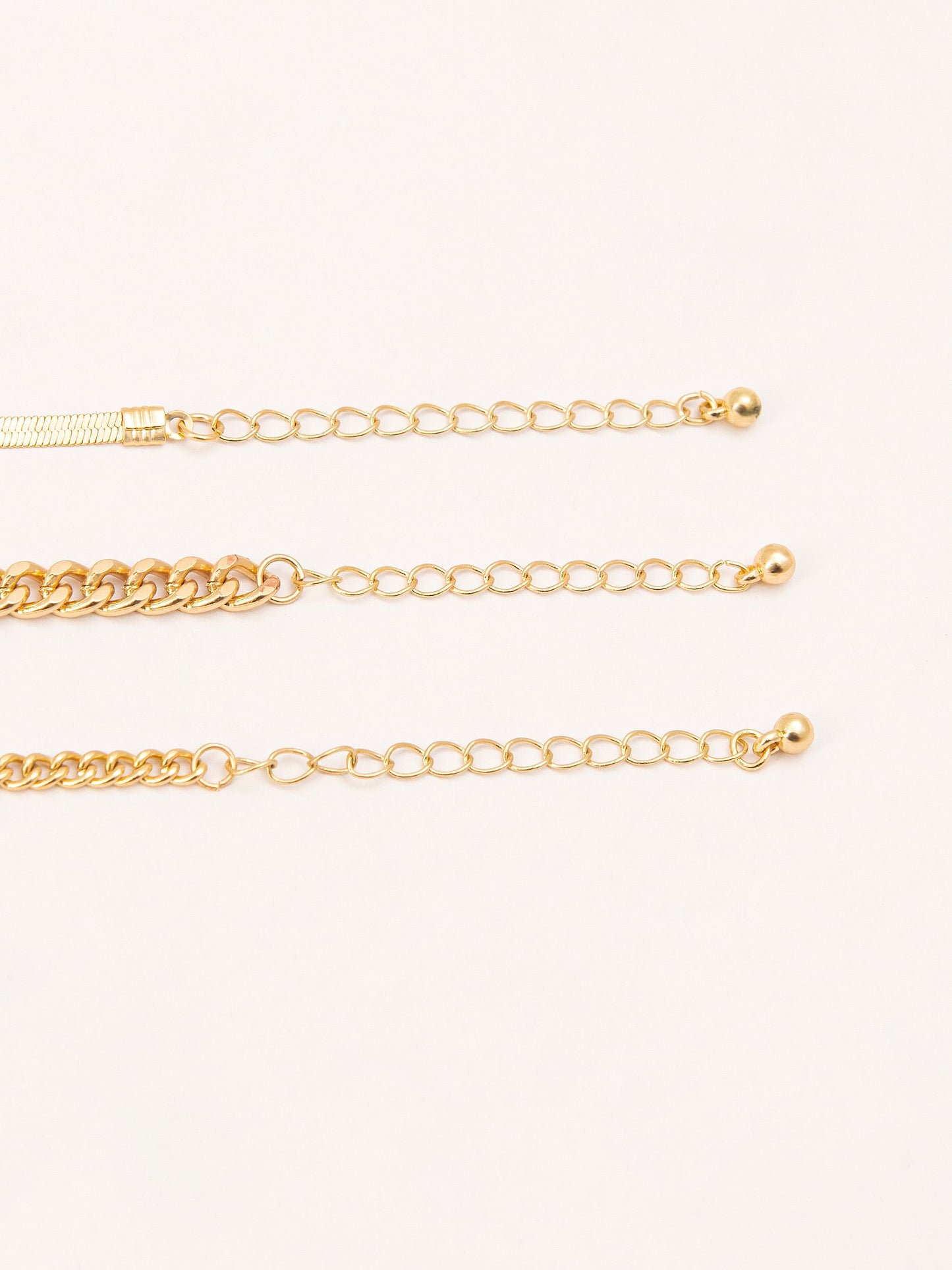 Golden Anklet Set