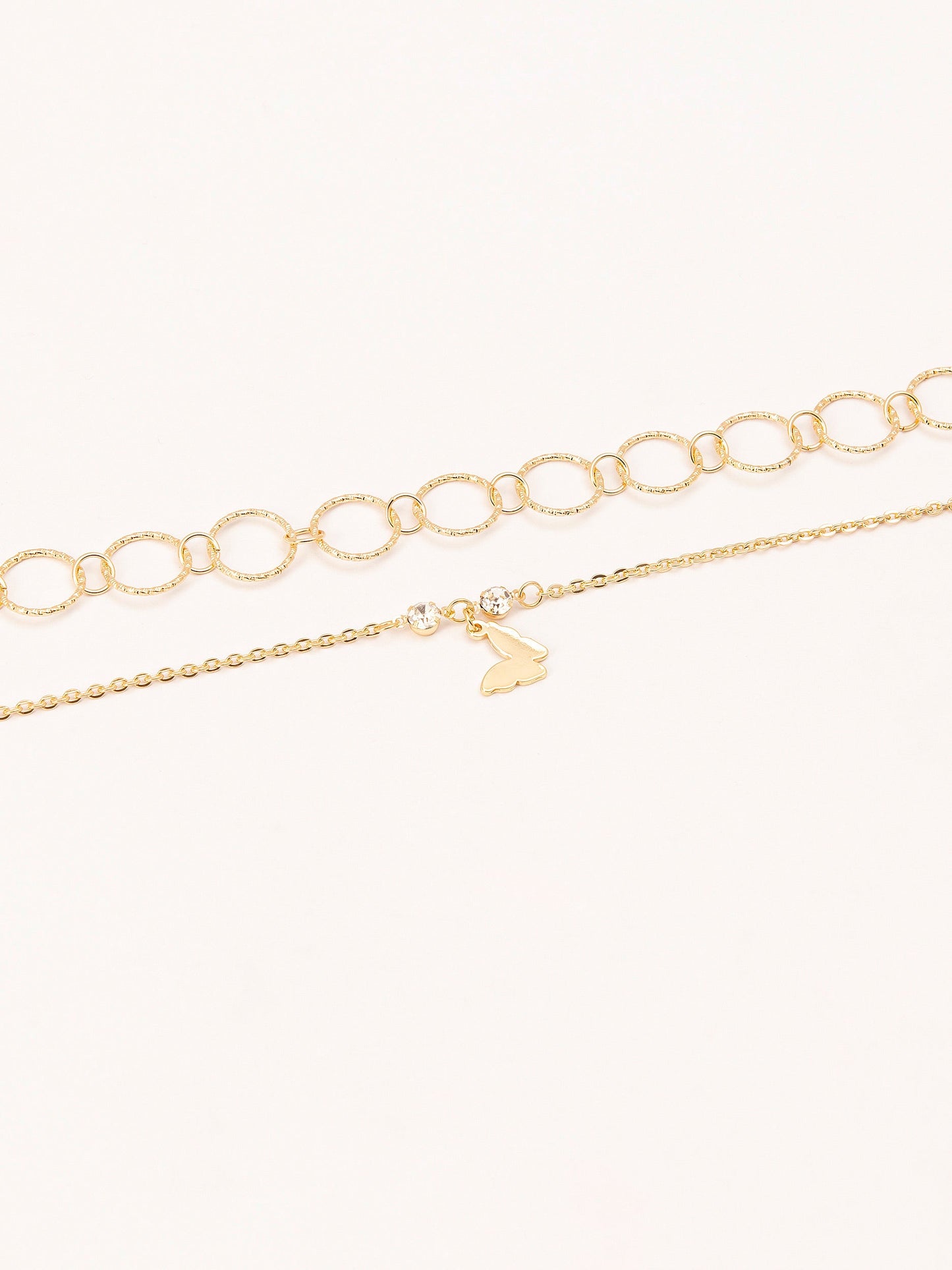 Golden Anklet Set