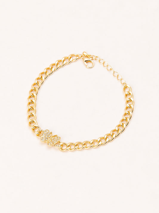 Metallic Butterfly Bracelet