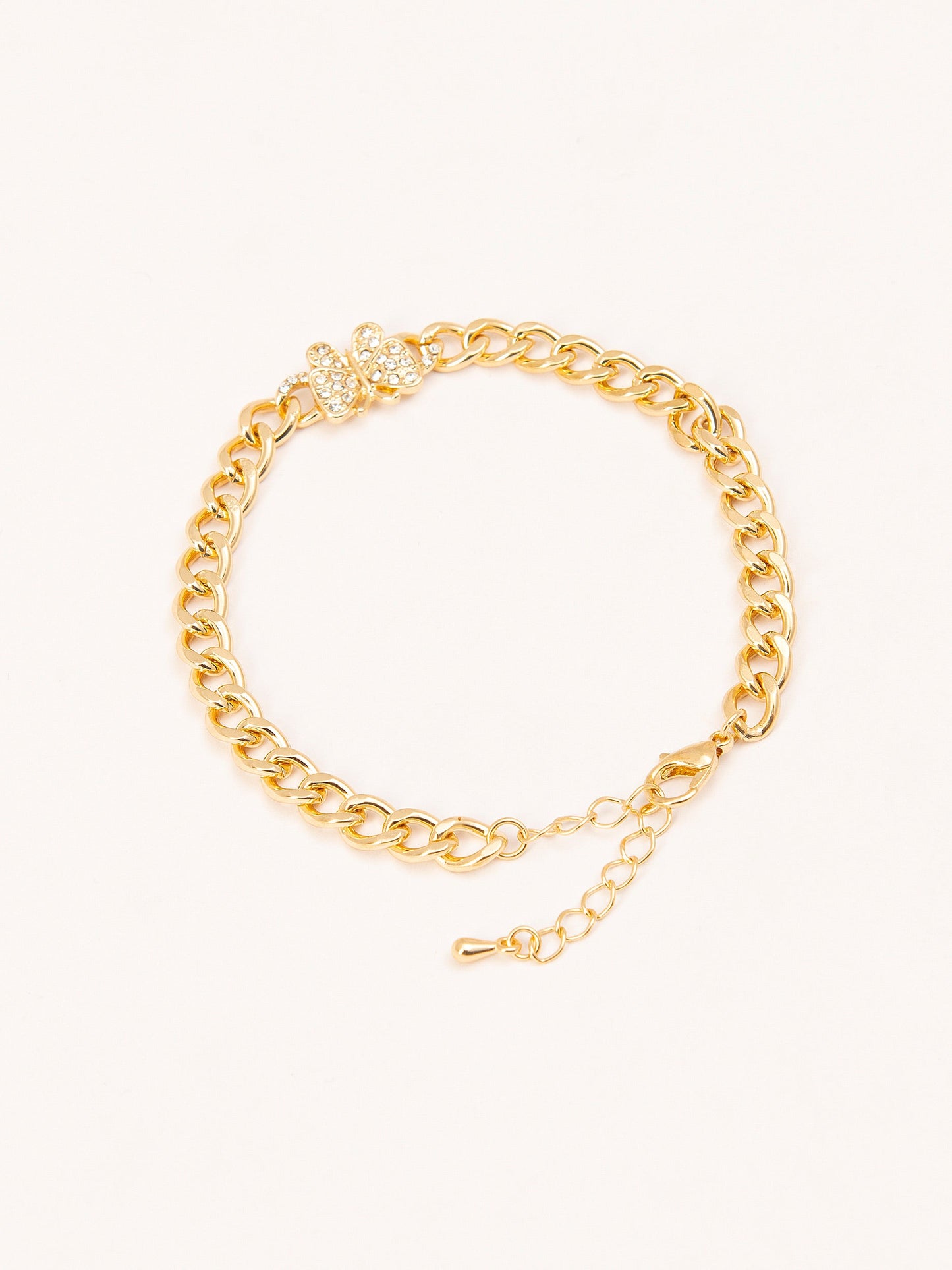 Metallic Butterfly Bracelet