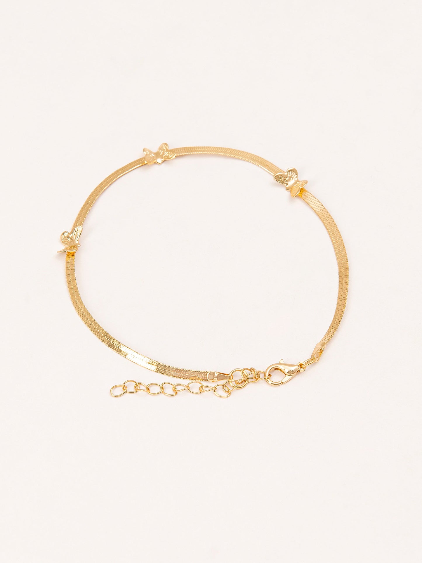 Butterfly Embellished Anklet
