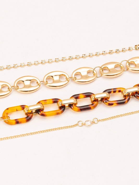 Metallic Bracelet Set