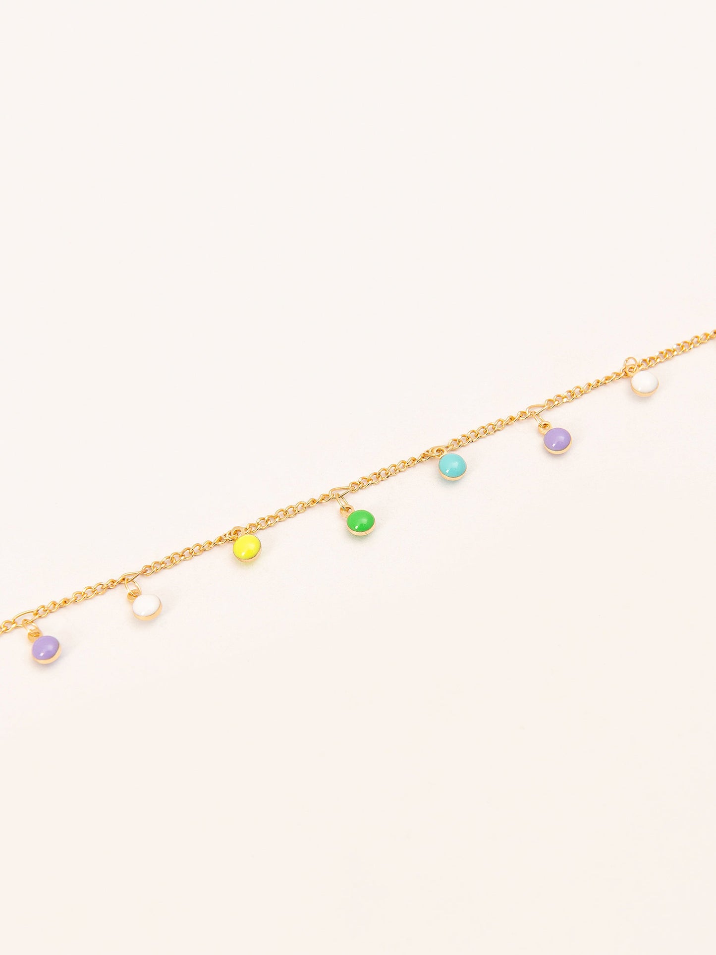 Metallic Beads Anklet