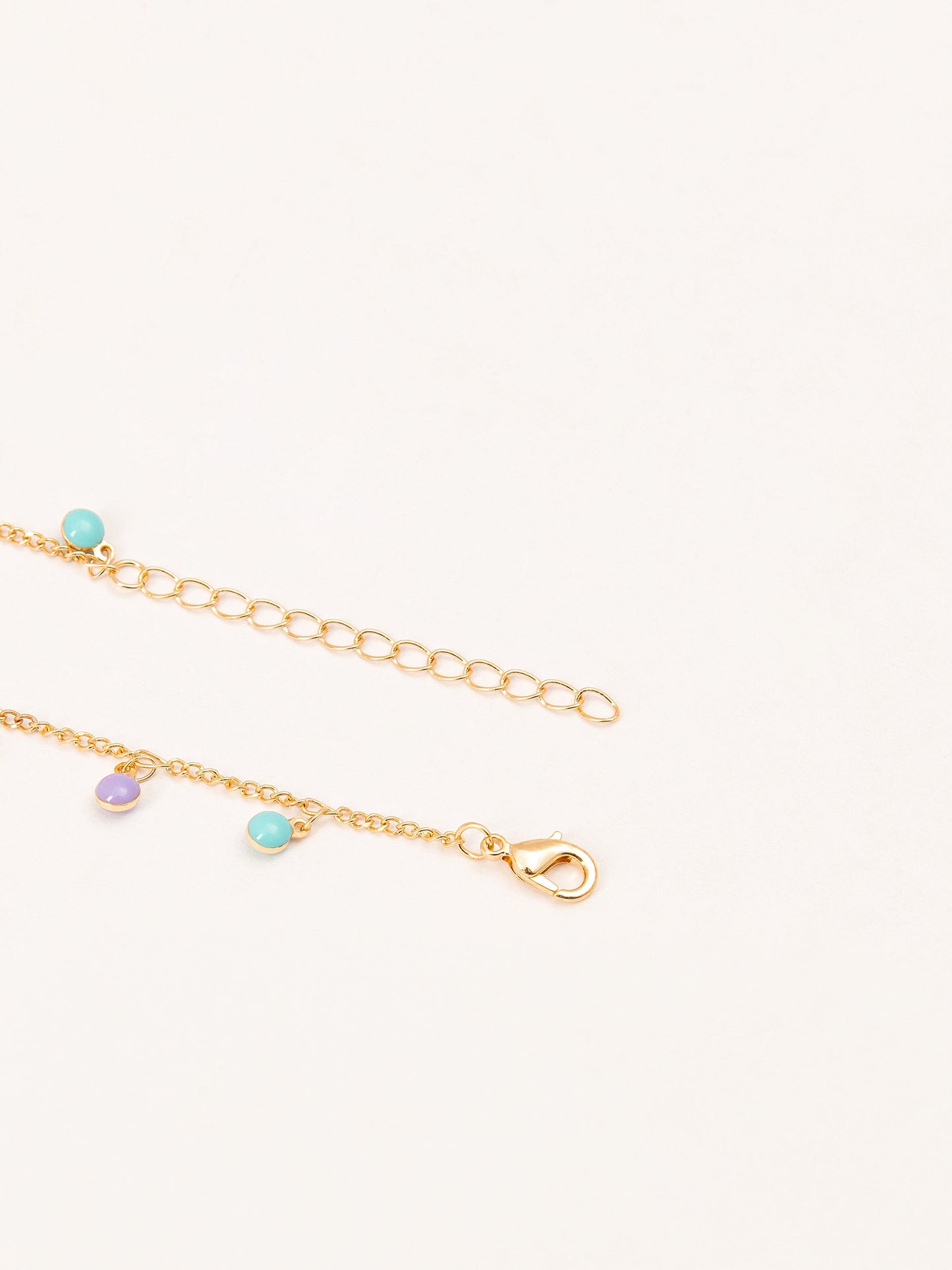 Metallic Beads Anklet