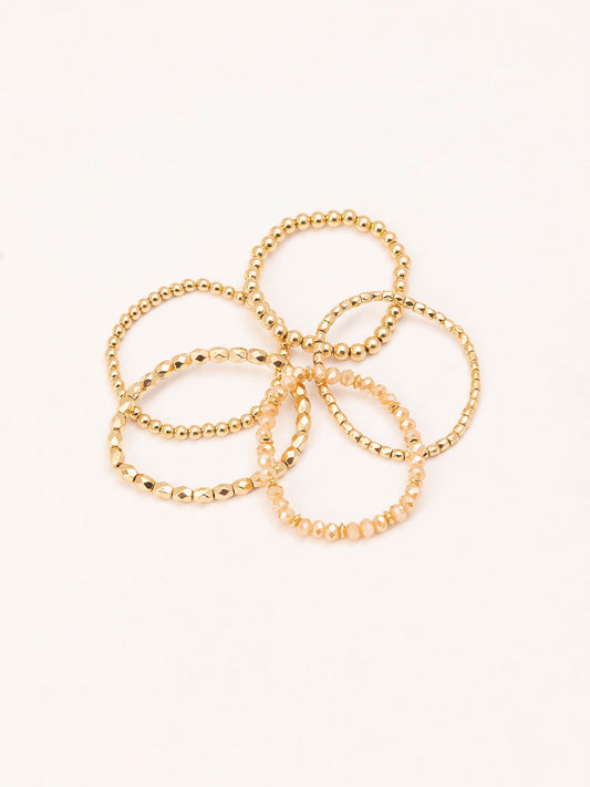 Crystal Mala Bracelet Set