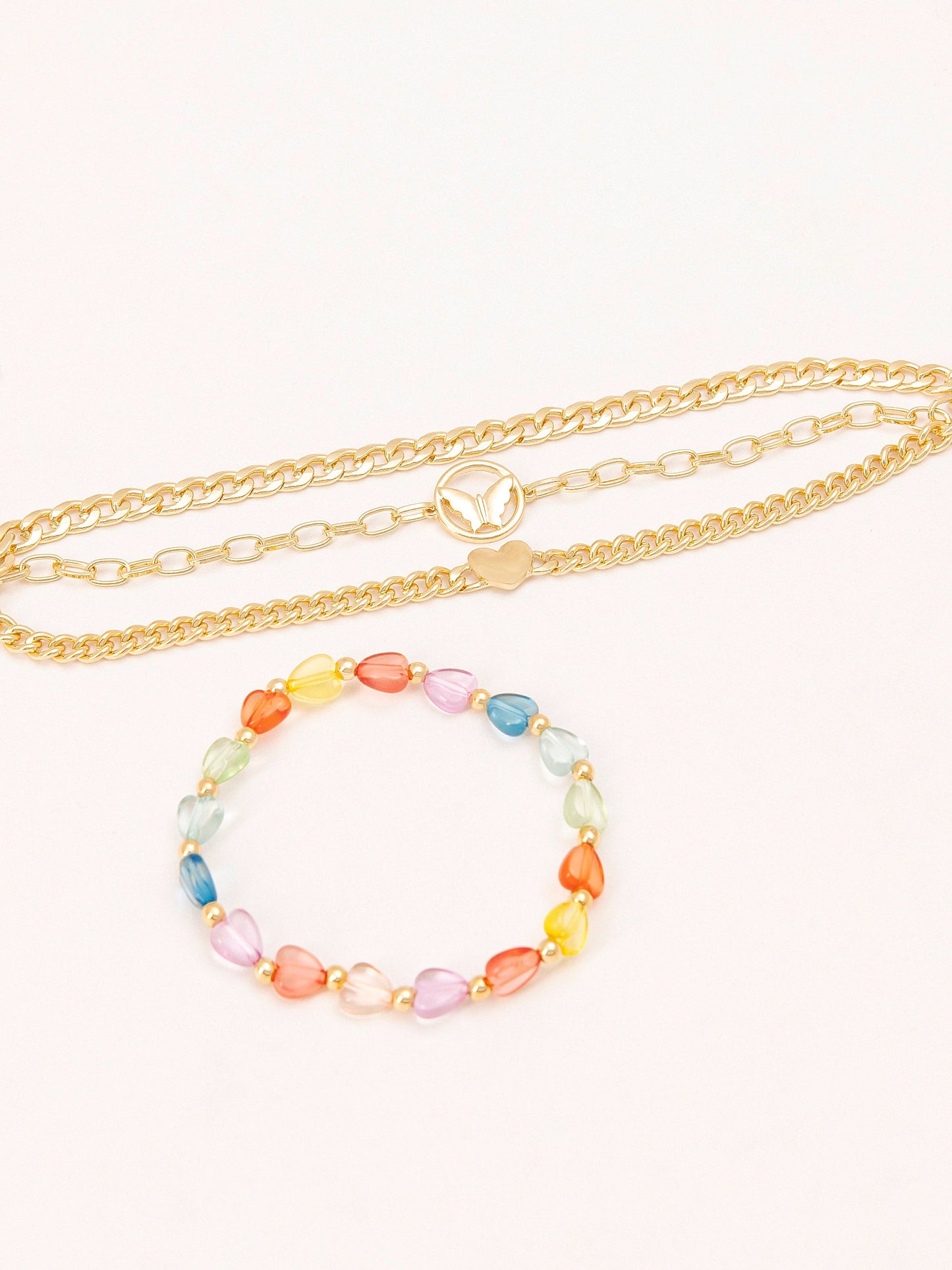 Hearty Bracelet Set