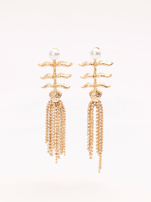 Embellished Dangling Earrings