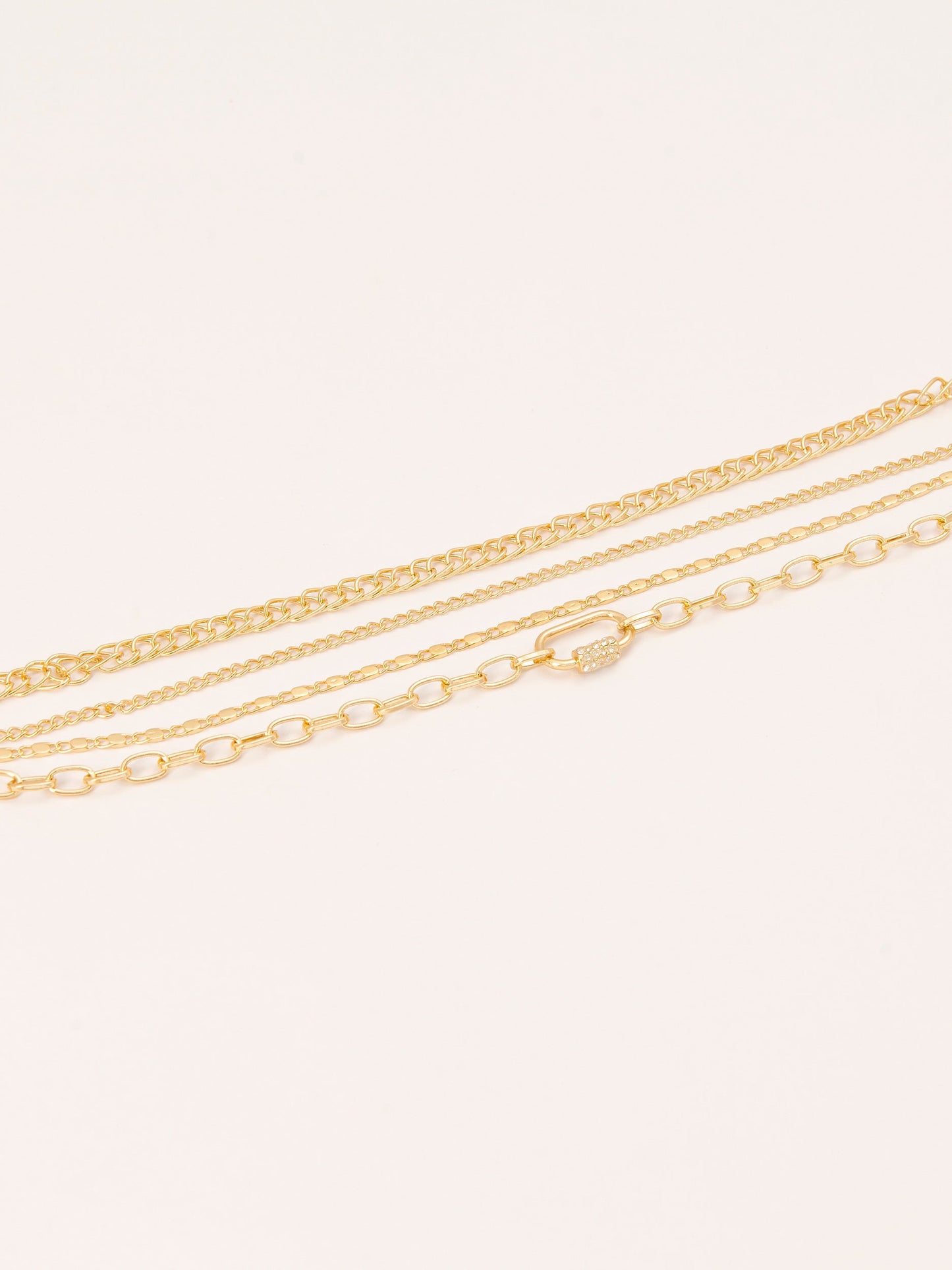 Metallic Wrap Anklet