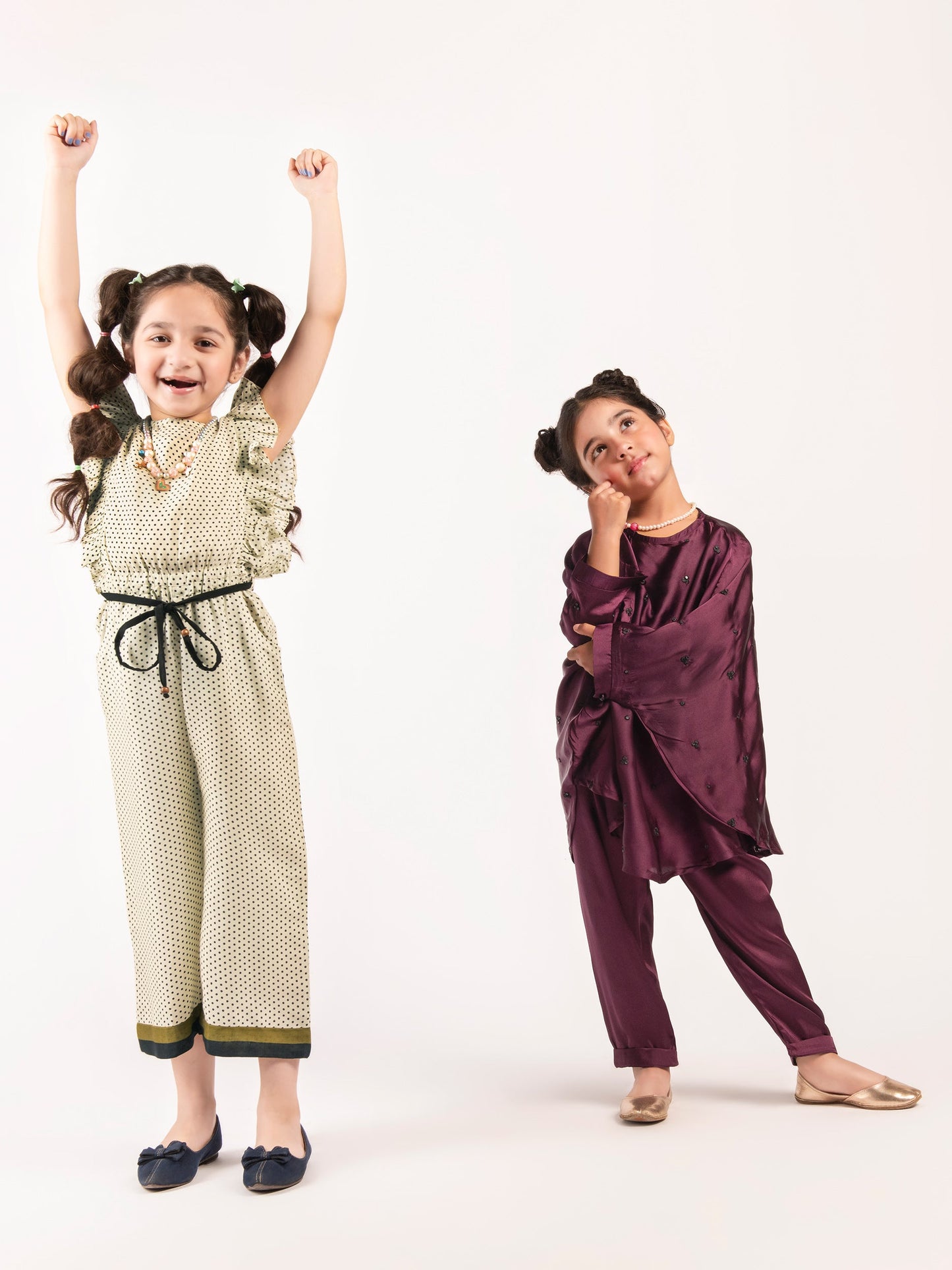 Embroidered Silk Suit