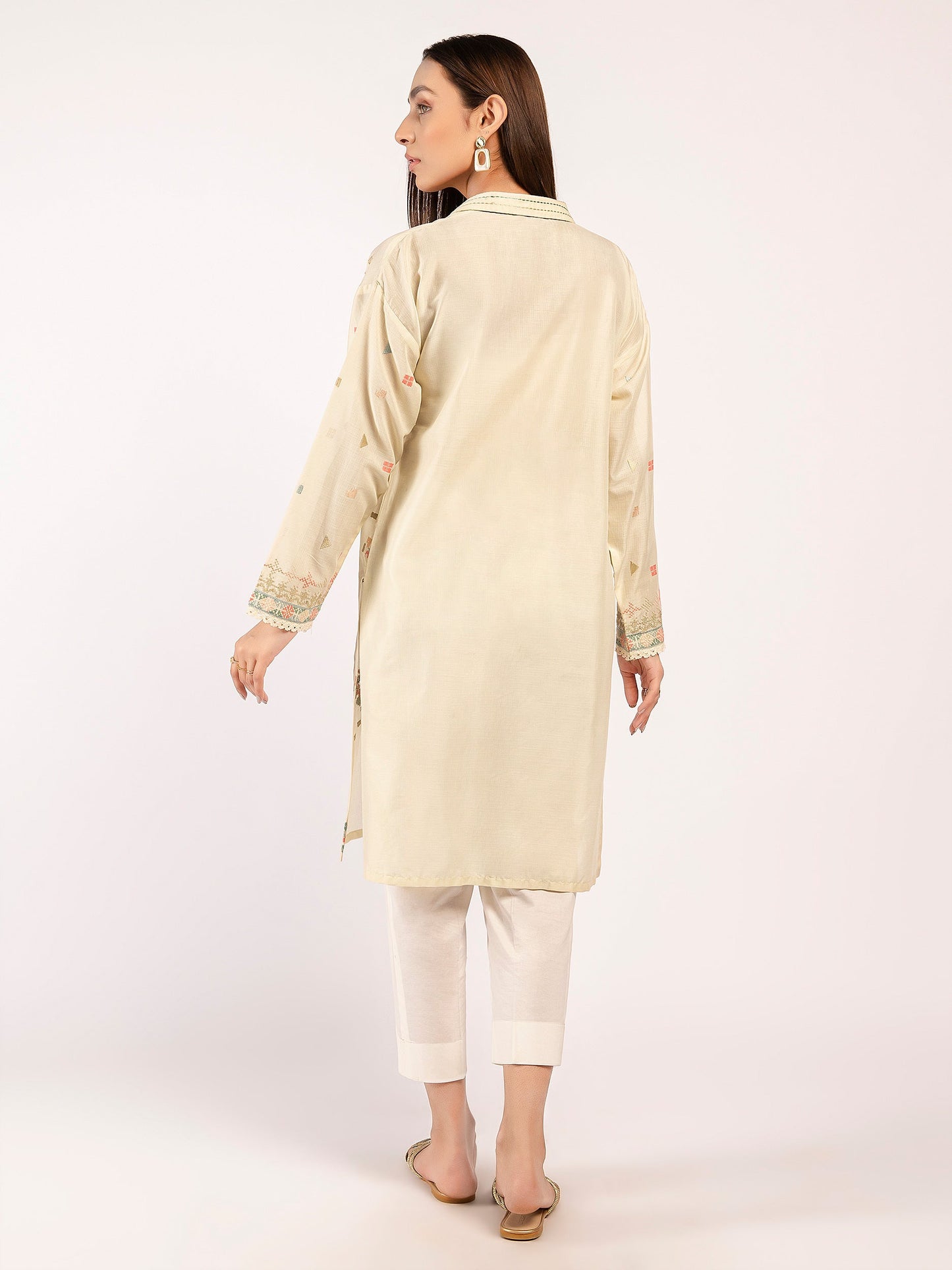 Embroidered Lawn Shirt