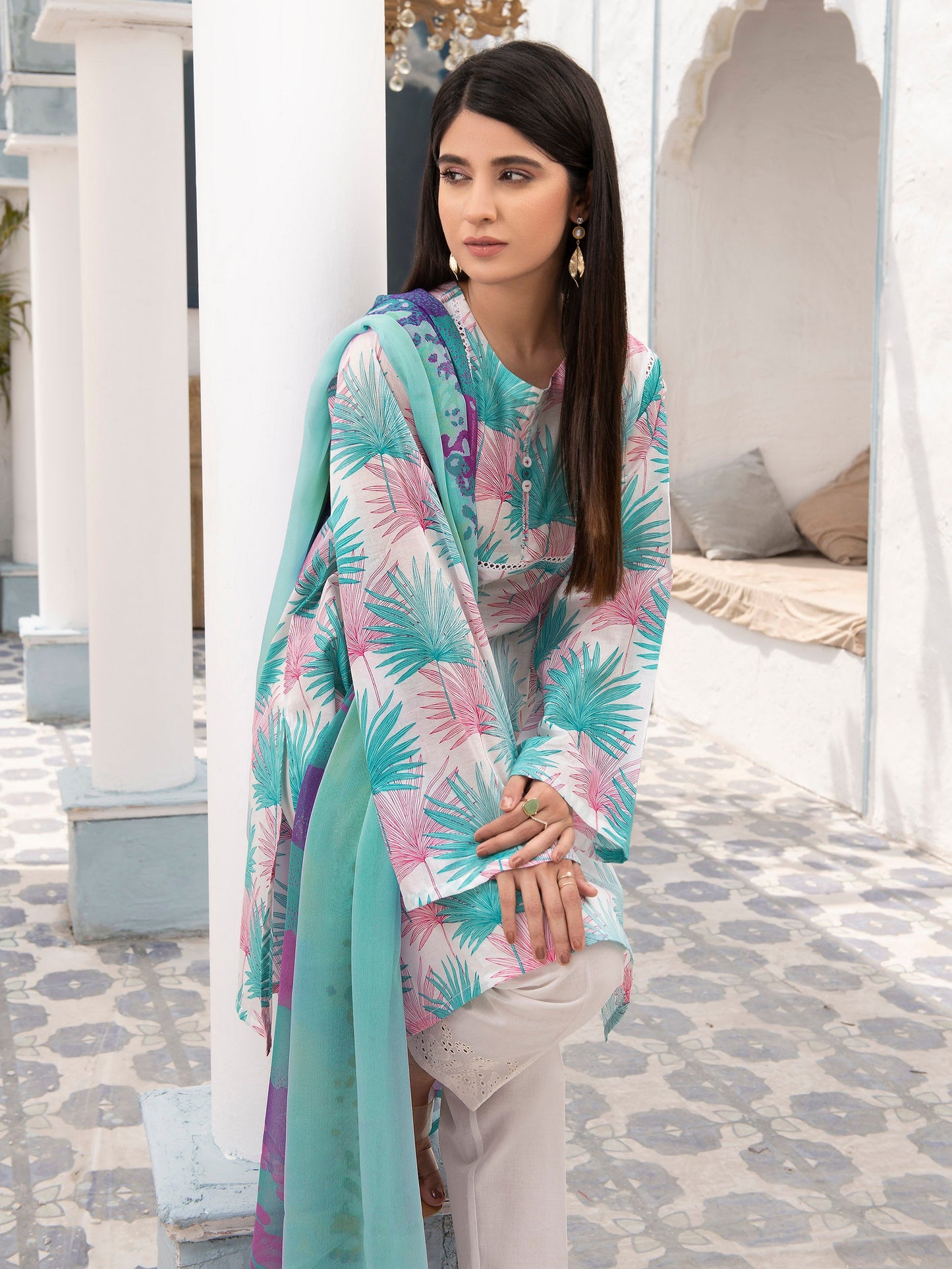 Printed Lawn 2 Piece Suit