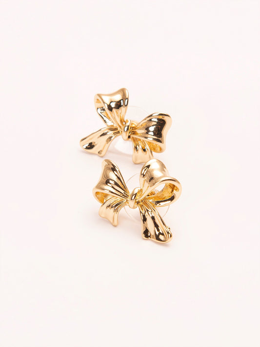 Bow Tie Stud Earrings