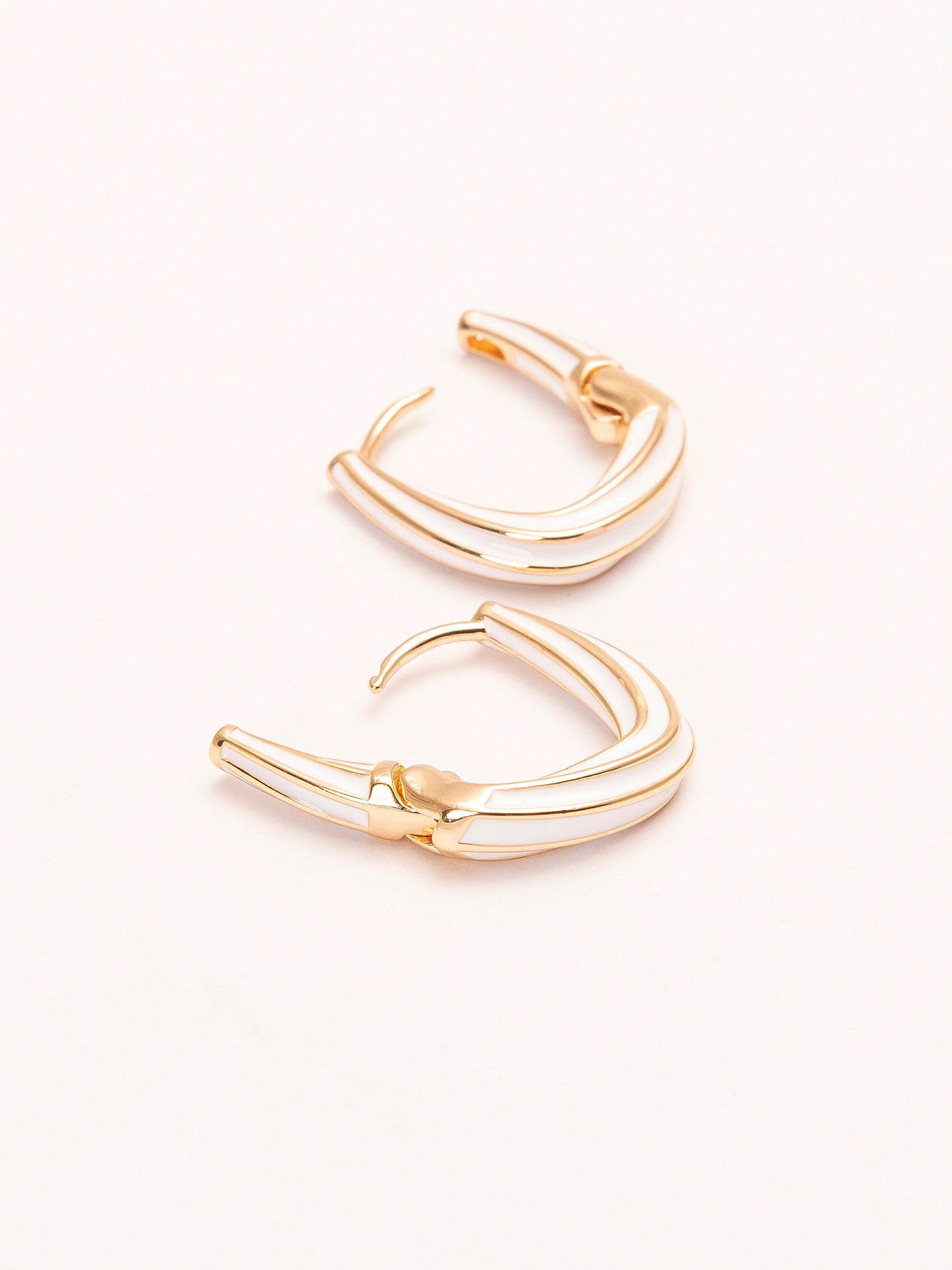 Stripy Drop Earrings