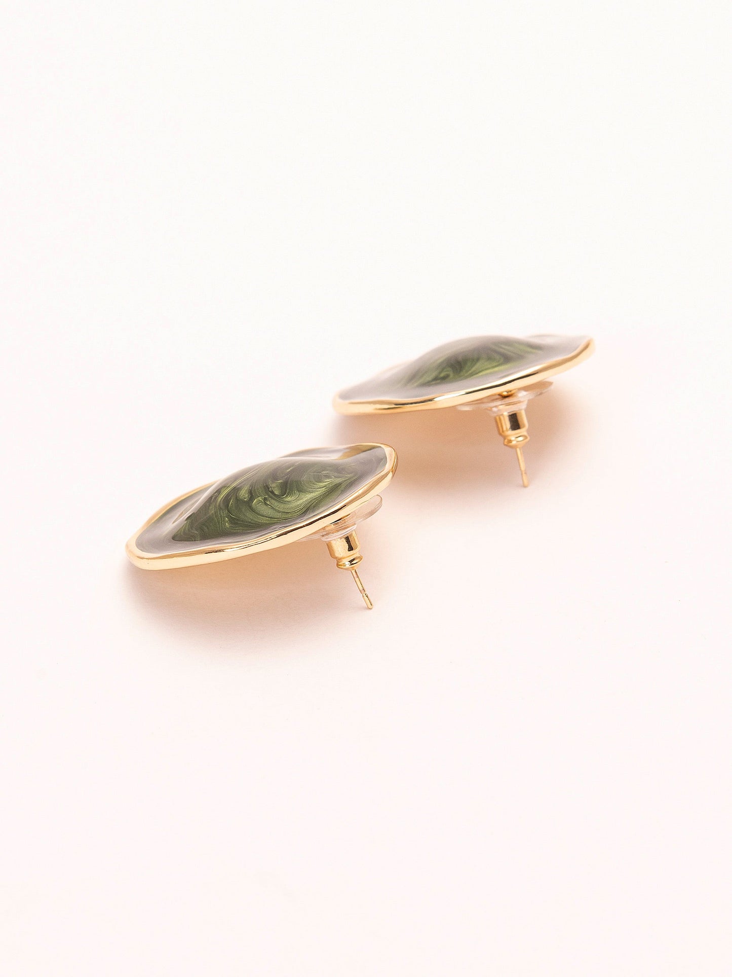 Circular Stud Earrings