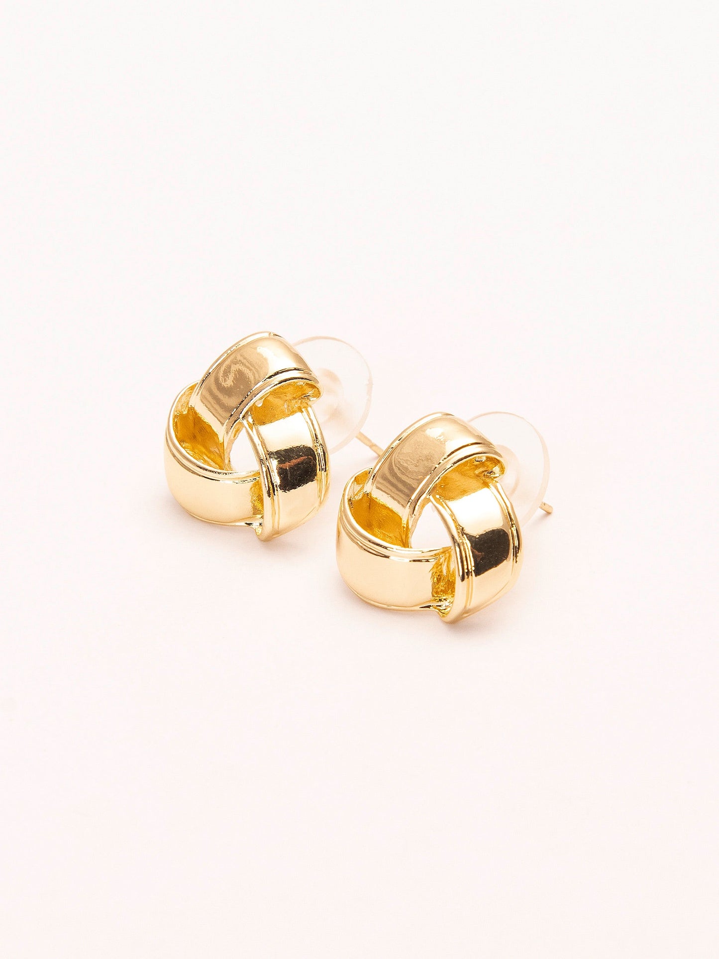 Metallic Stud Earrings