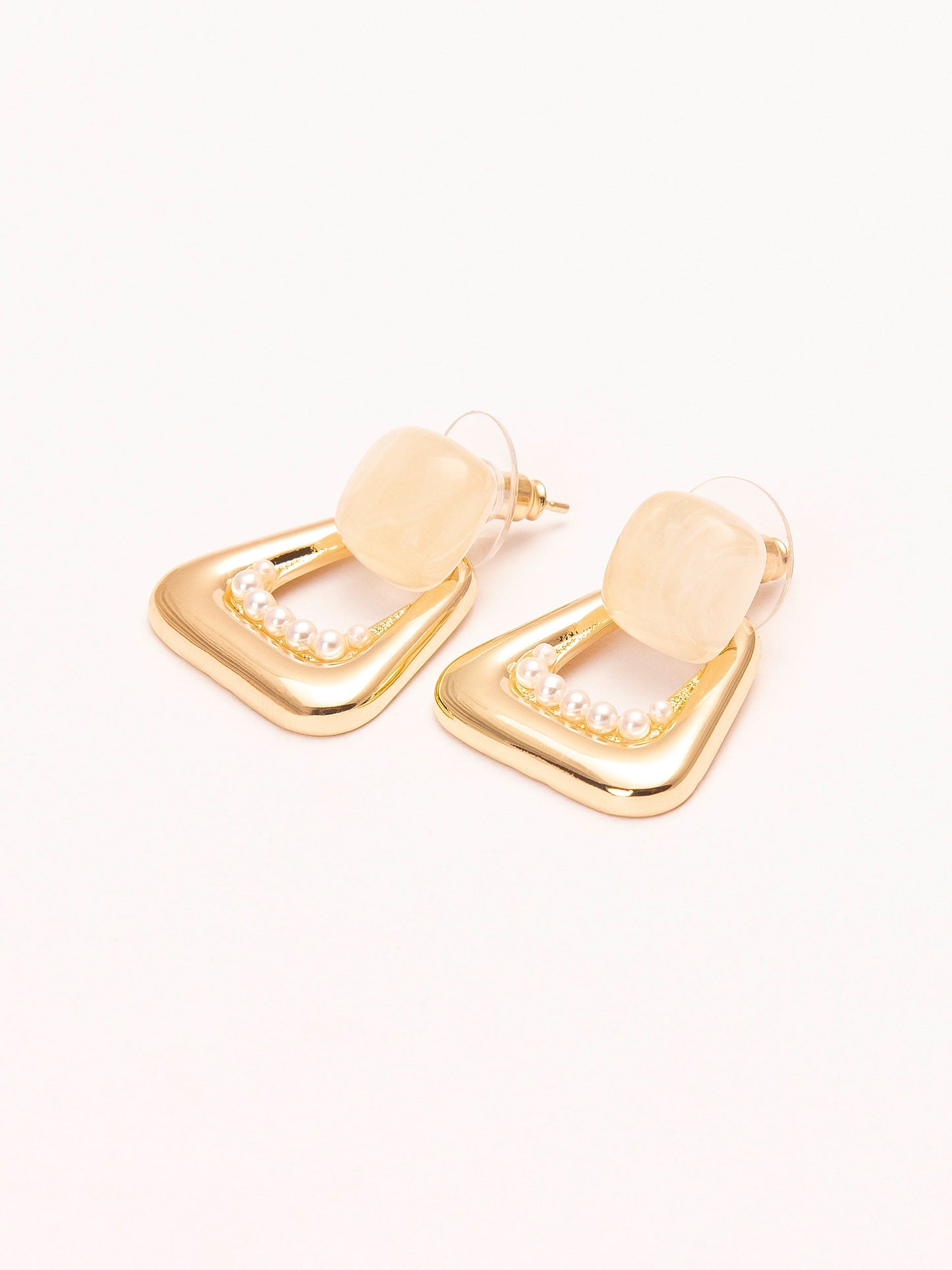 Bell-shaped Drop Earrings