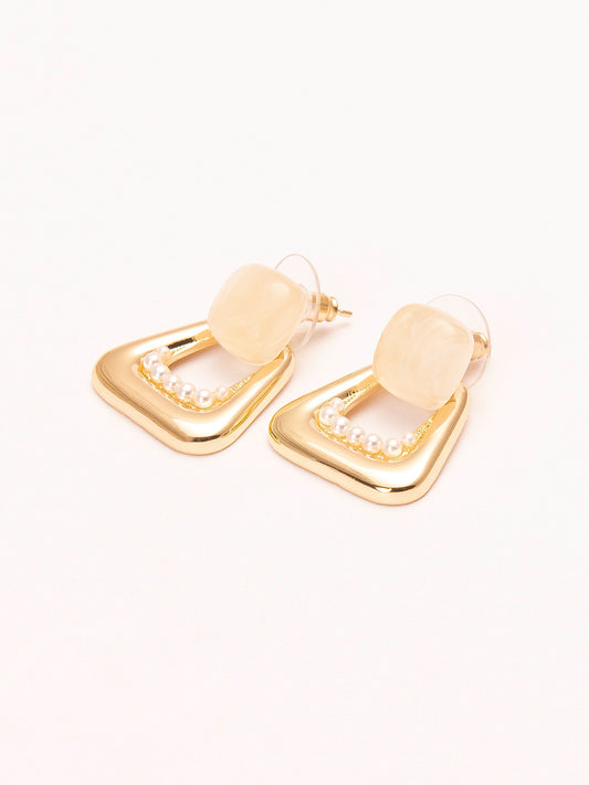 Bell-shaped Drop Earrings