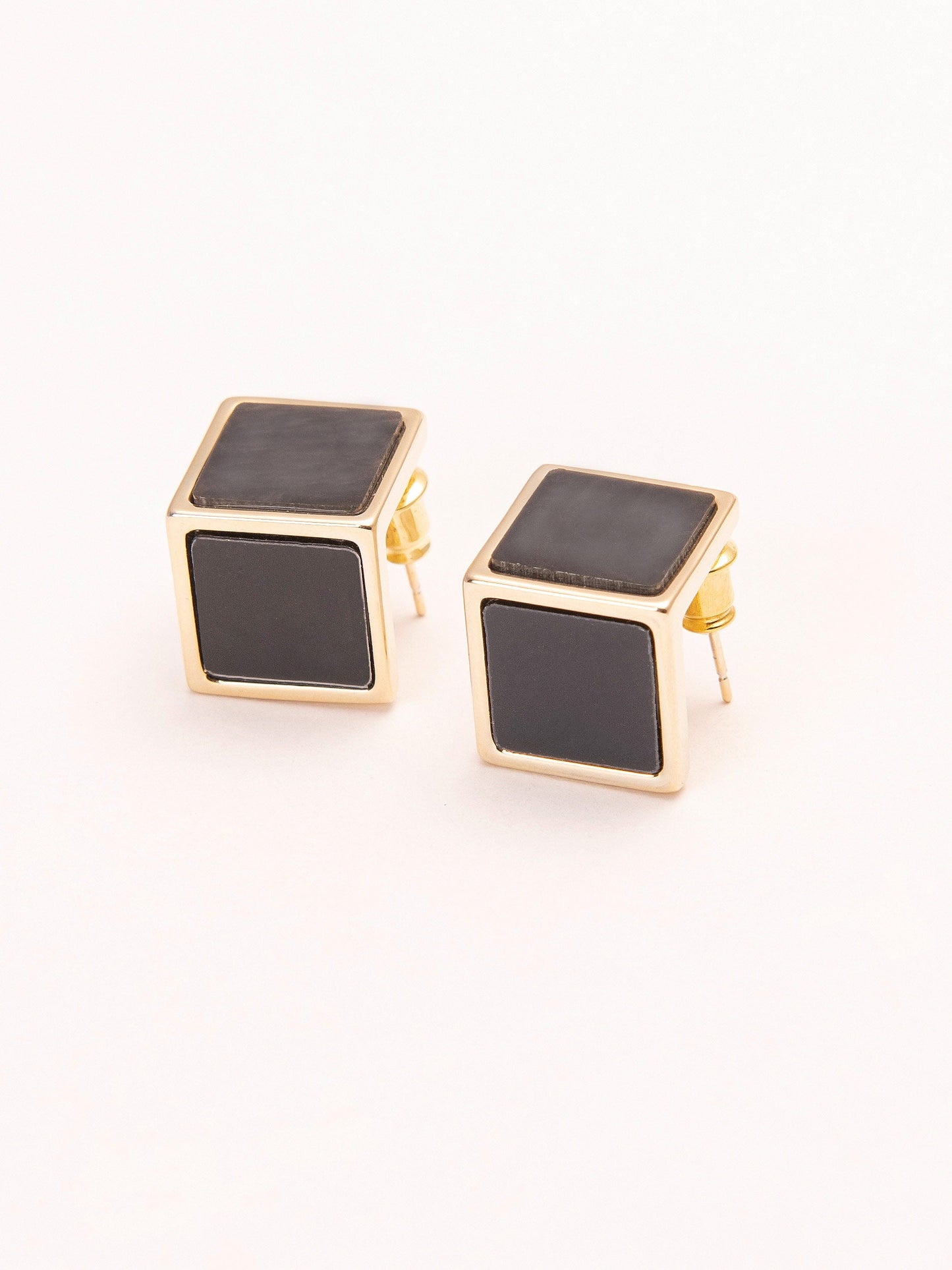 Cube Stud Earrings