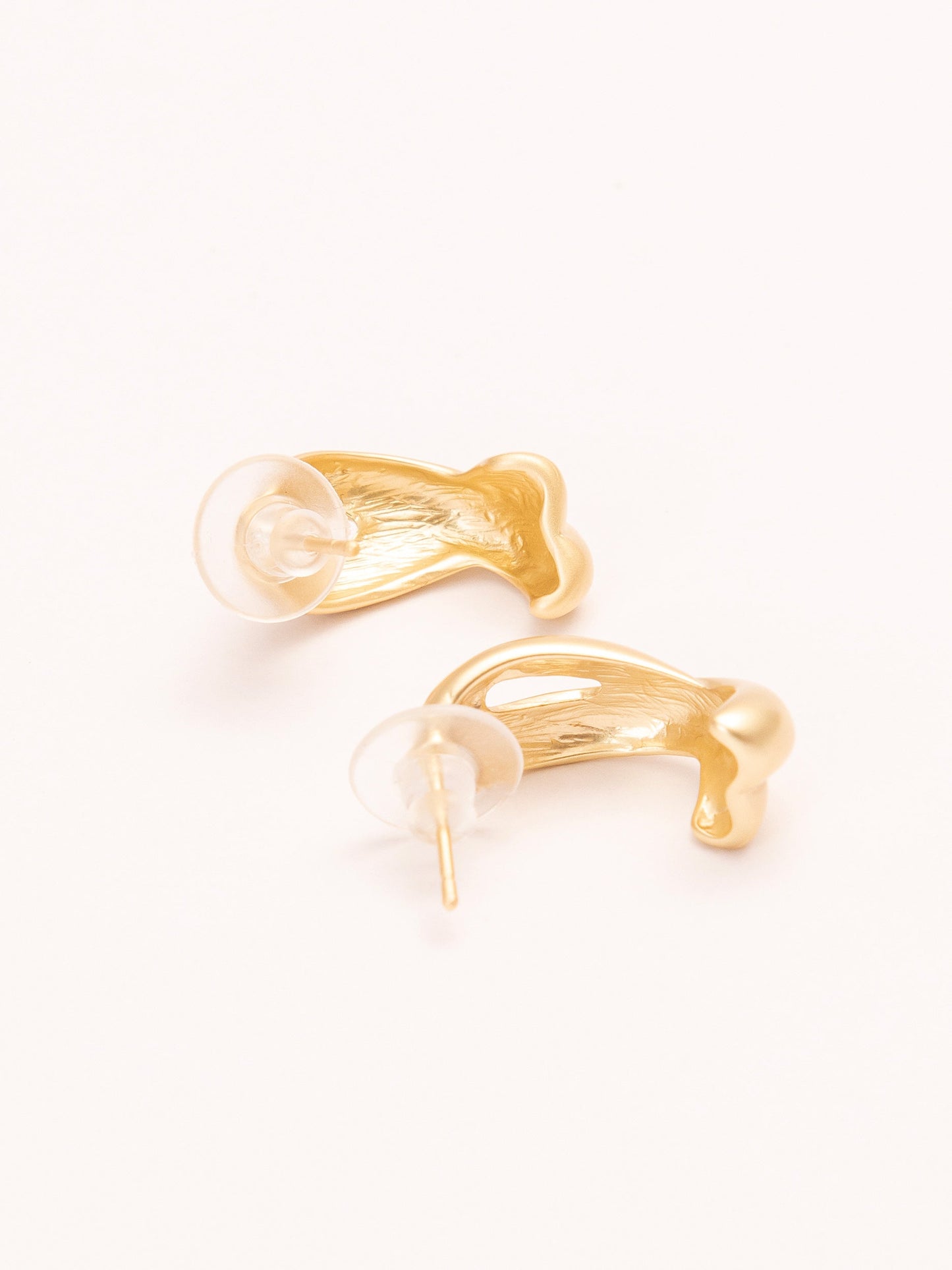 Looped C-Hoop Earrings