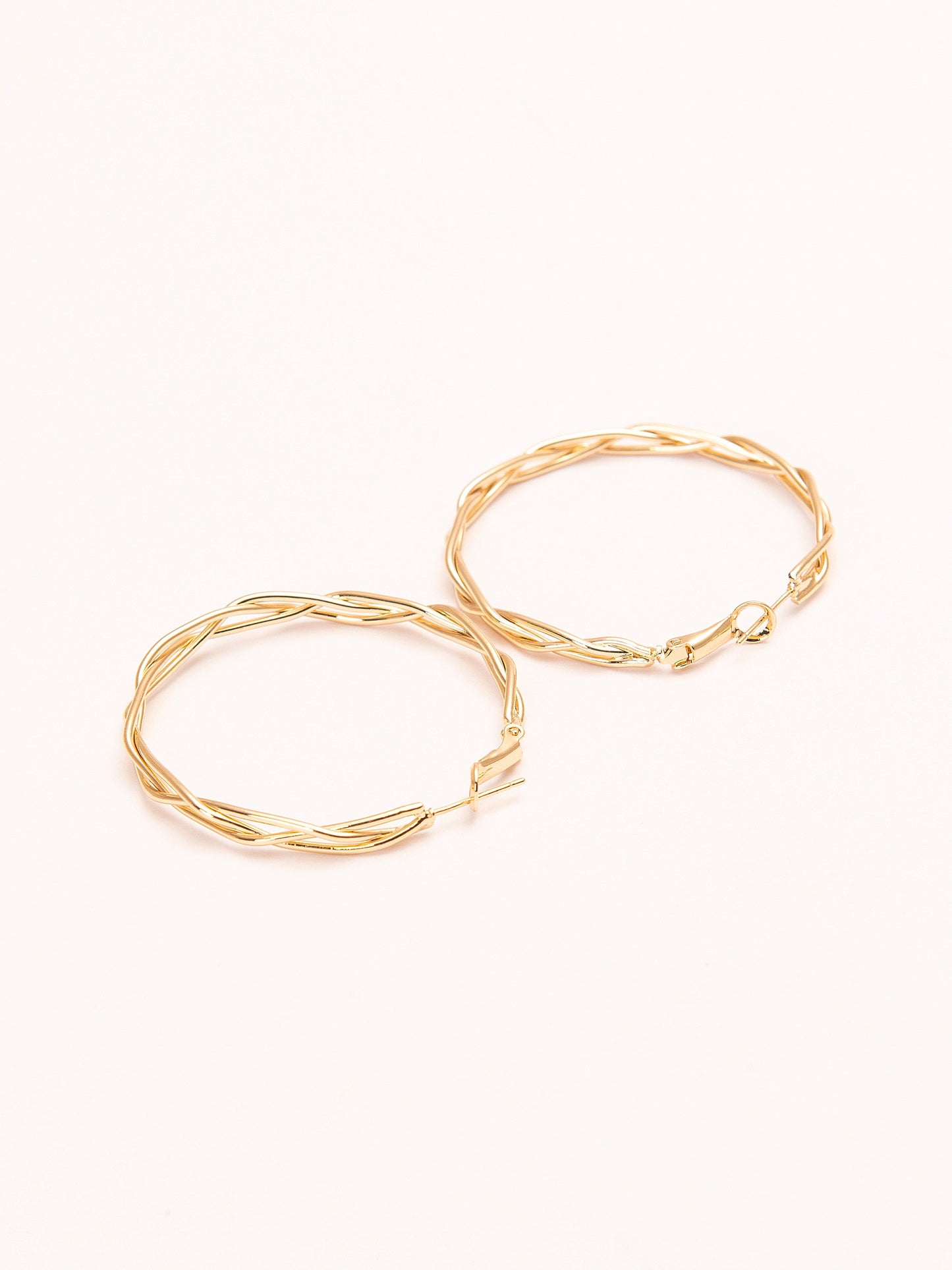 Tangled Hoop Earrings