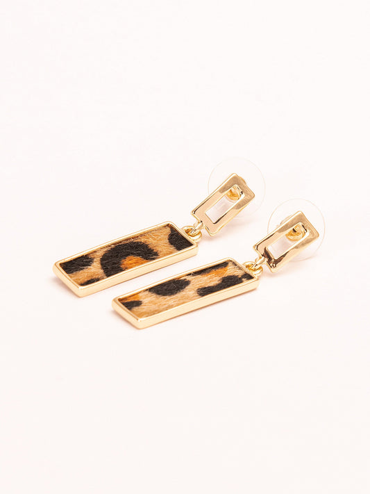 Rectangular Dangling Earrings