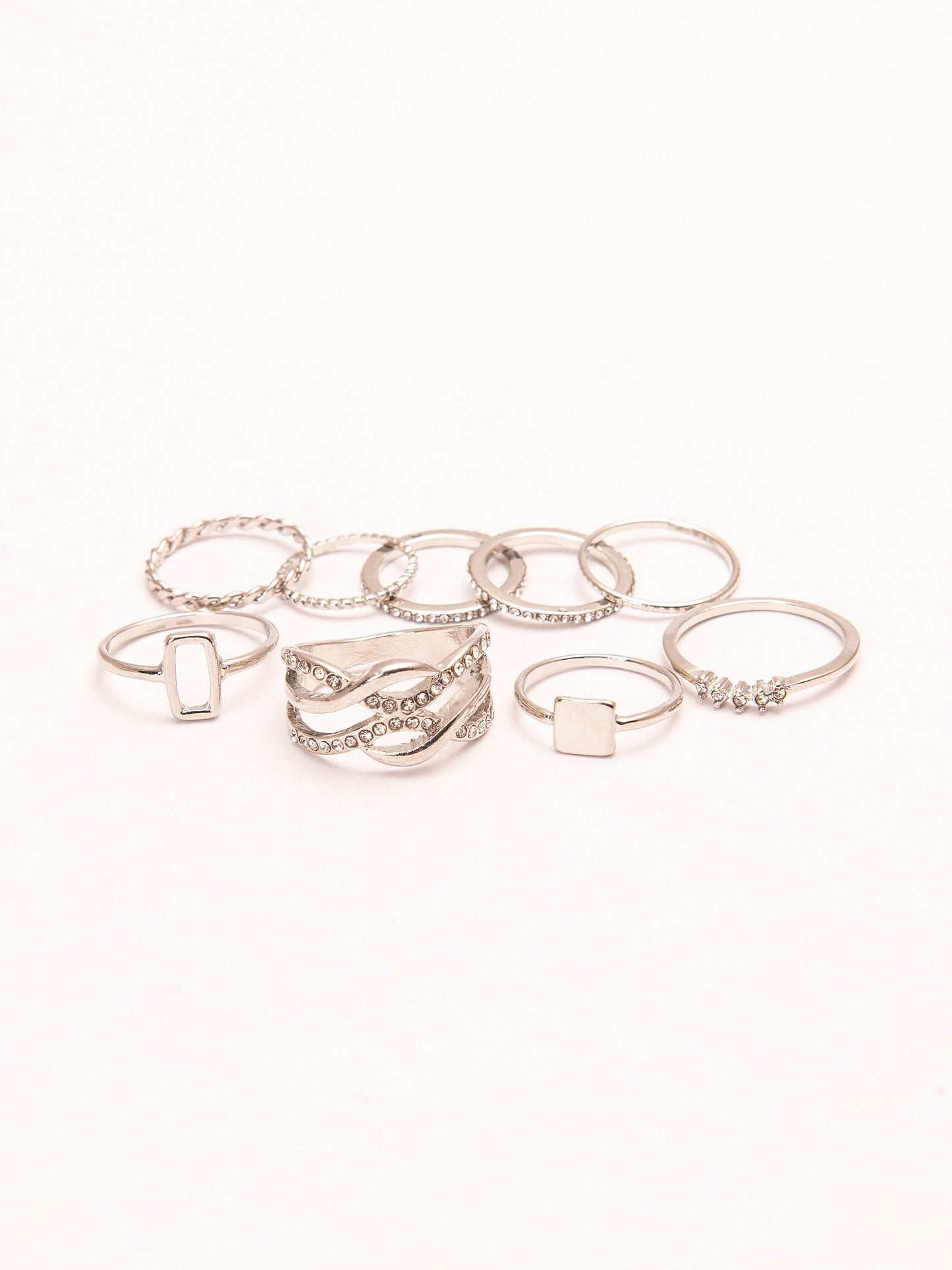 Silver Ring Set