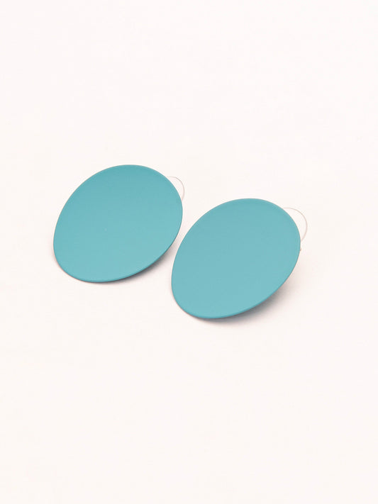 Circular Stud Earrings